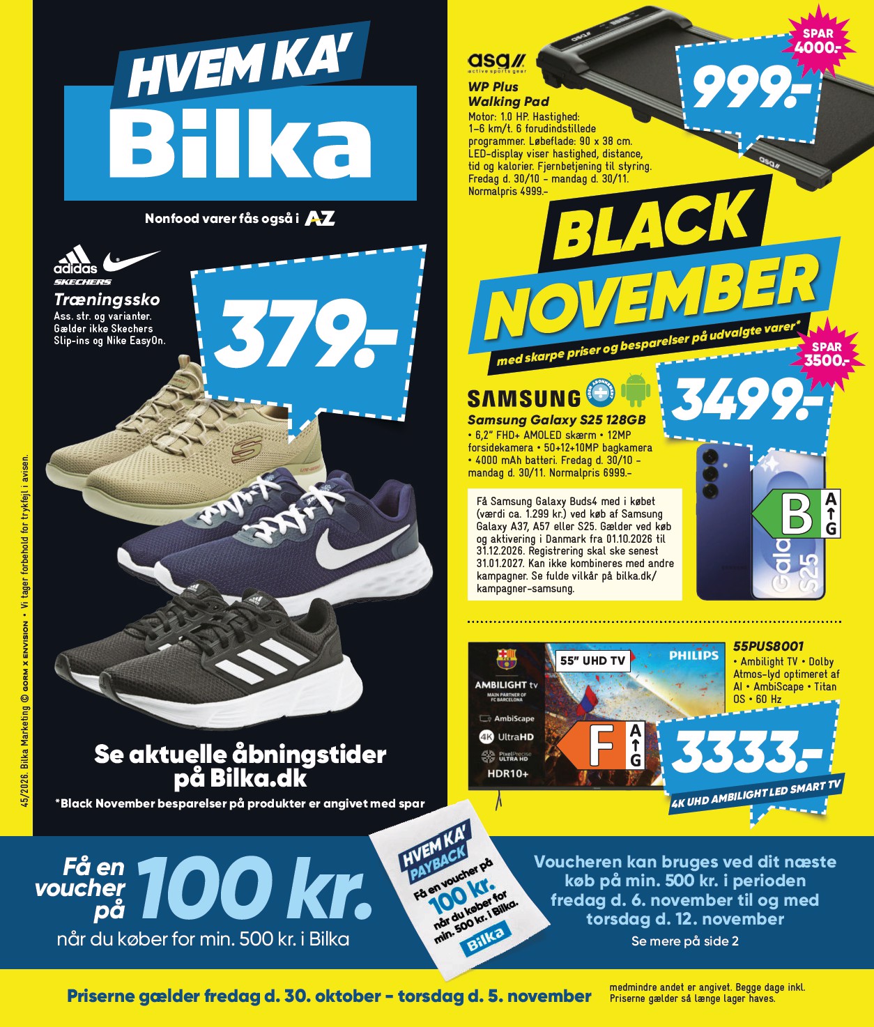 Bilka - Nonfood tilbudsavis for næste uge fra fredag, 30.10.2026 til torsdag, 05.11.2026