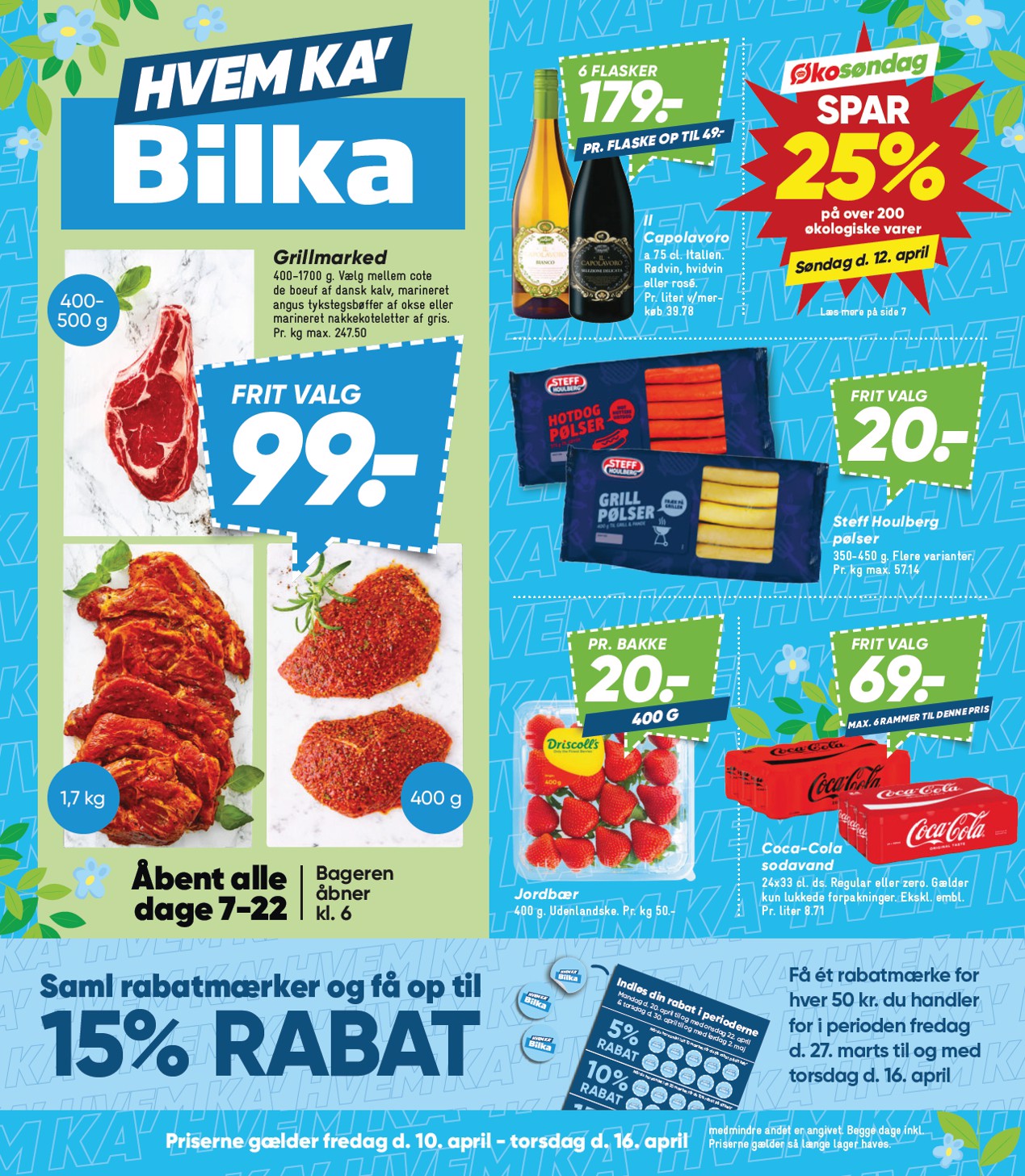 Bilka flyer til næste uge fra fredag 10.04.2026 til torsdag 16.04.2026