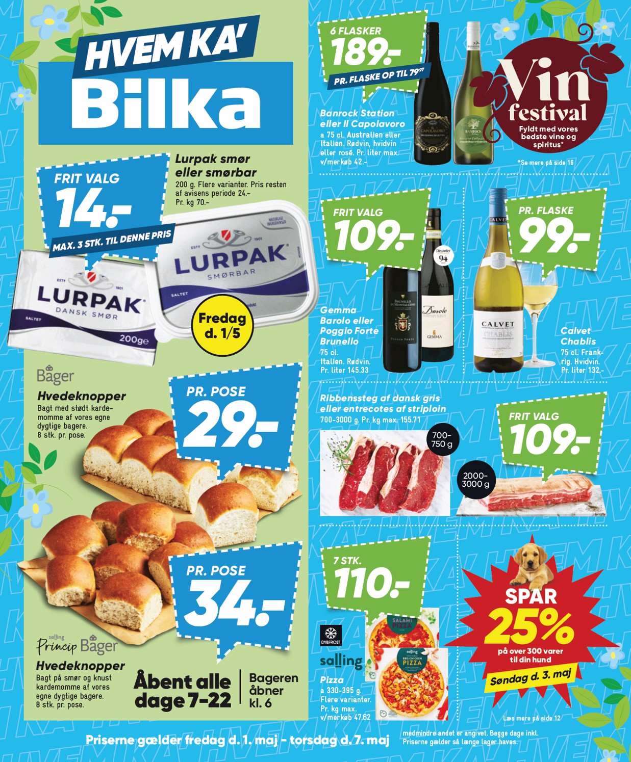 Bilka flyer til næste uge fra fredag 01.05.2026 til torsdag 07.05.2026