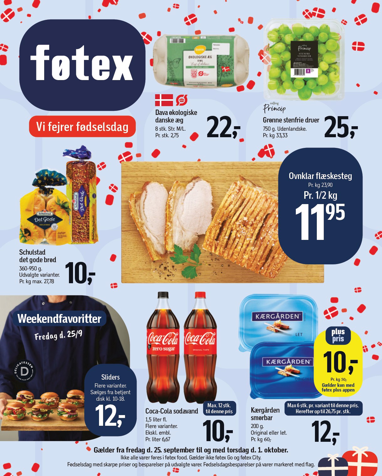 Føtex tilbudsavis for næste uge fra fredag, 25.09.2026 til torsdag, 01.10.2026
