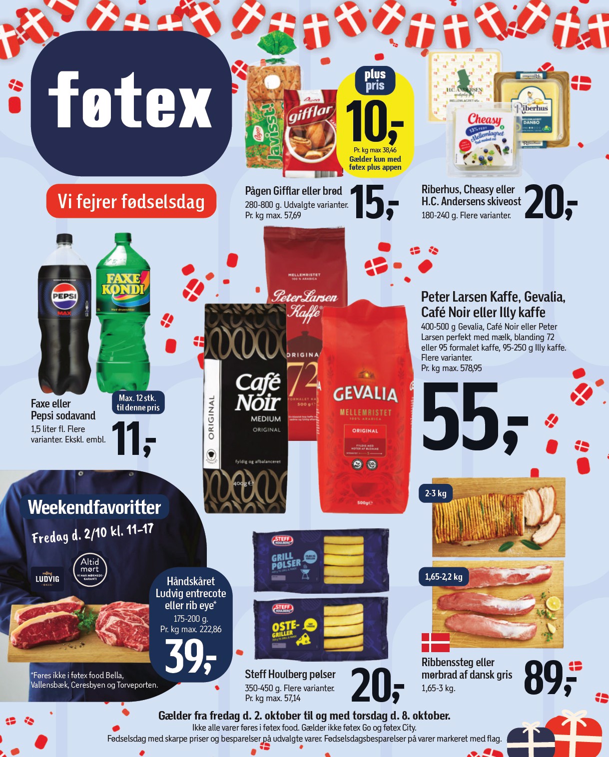Føtex tilbudsavis for næste uge fra fredag, 02.10.2026 til torsdag, 08.10.2026