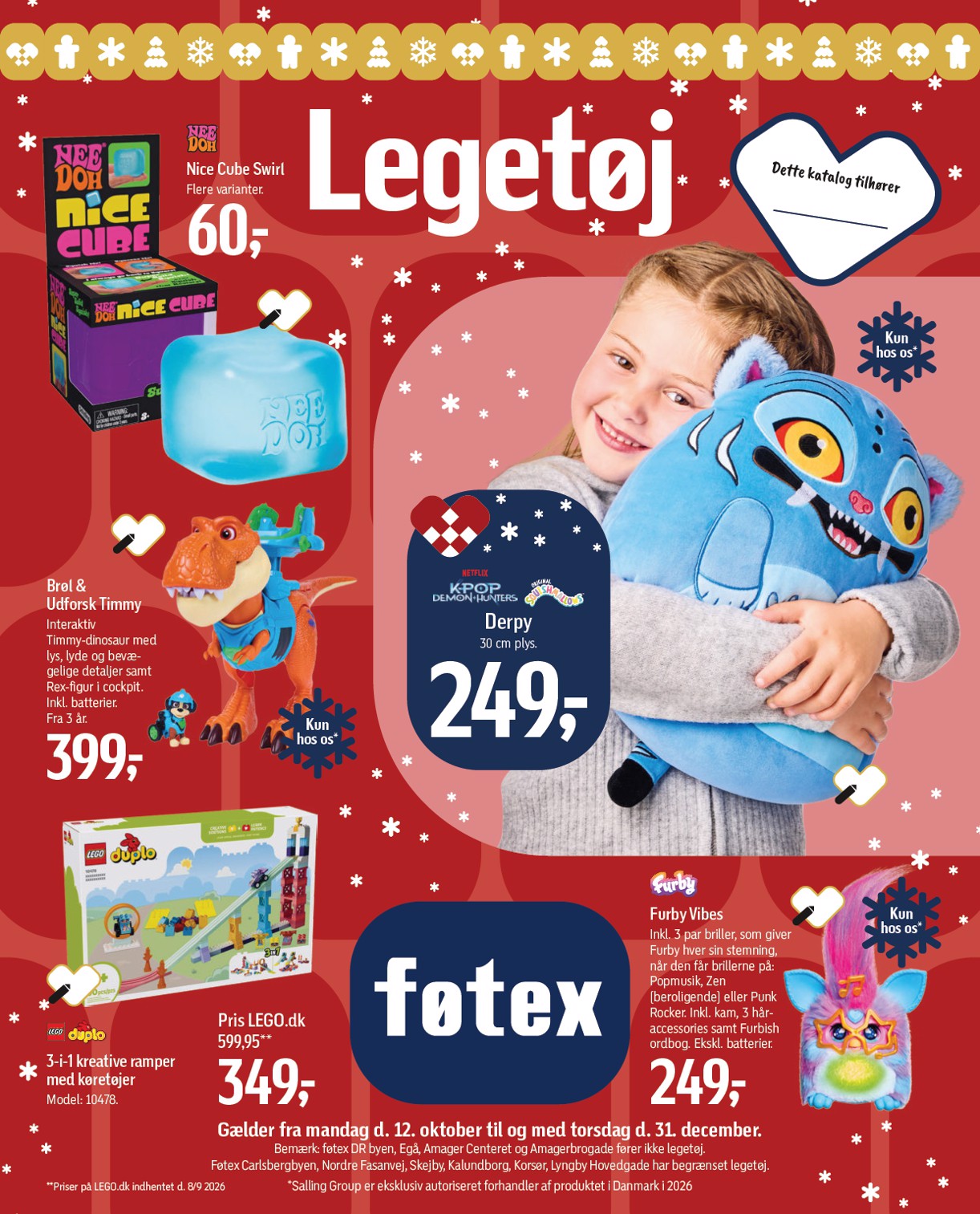 Aktuel Føtex - Legetøj tilbudsavis fra mandag, 12.10.2026 til torsdag, 31.12.2026