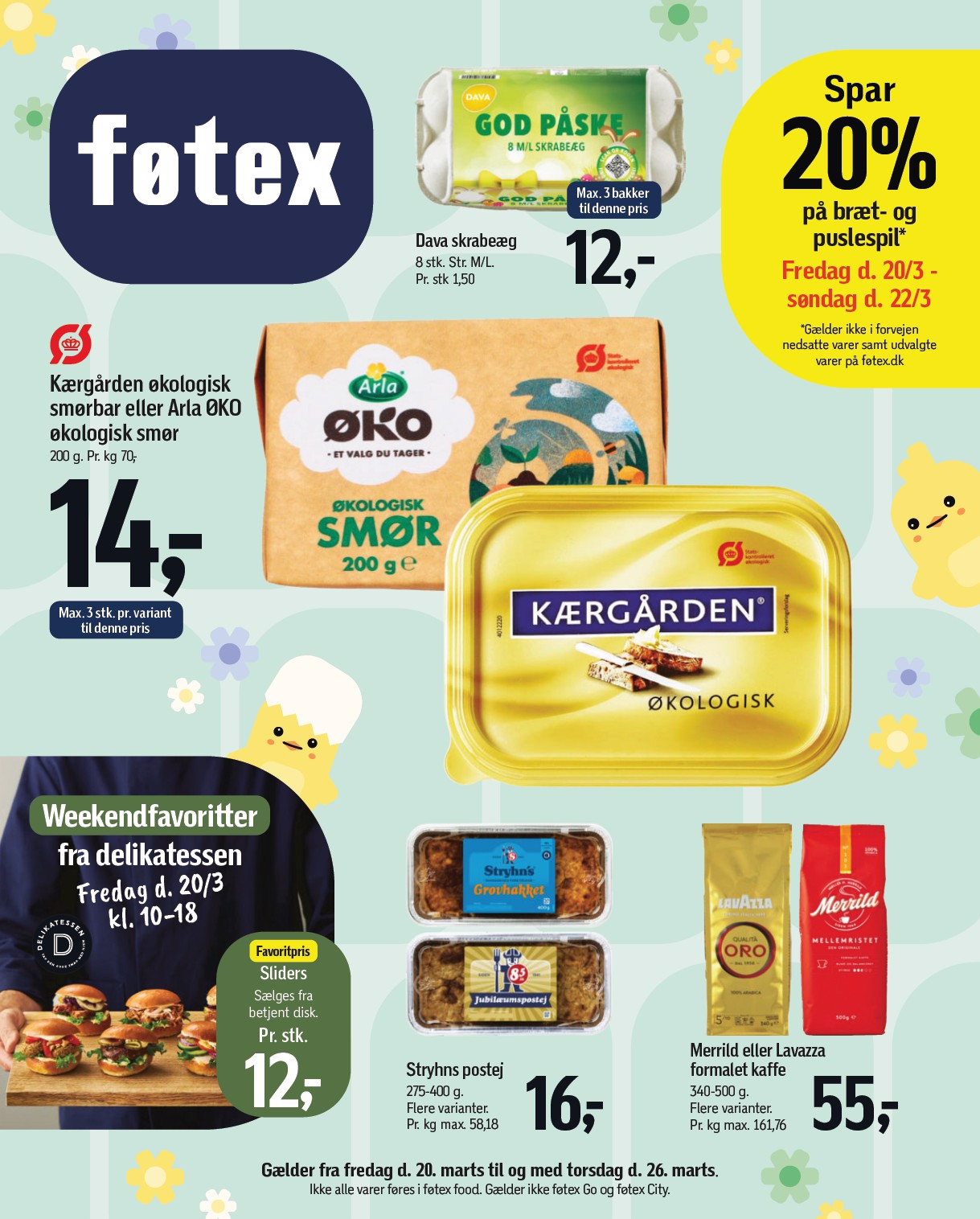Føtex tilbudsavis gyldig fra 20.03.2026 til 26.03.2026