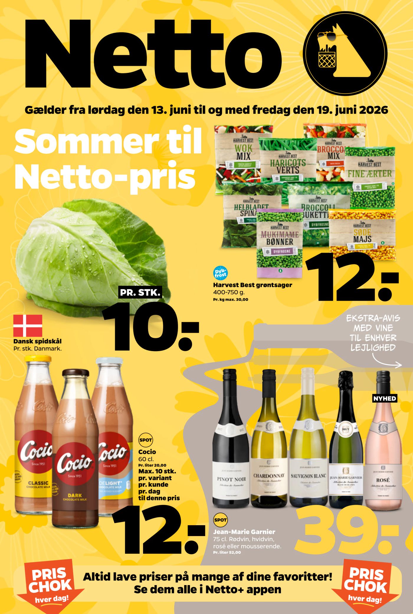 Netto tilbudsavis for næste uge fra lørdag, 13.06.2026 til fredag, 19.06.2026