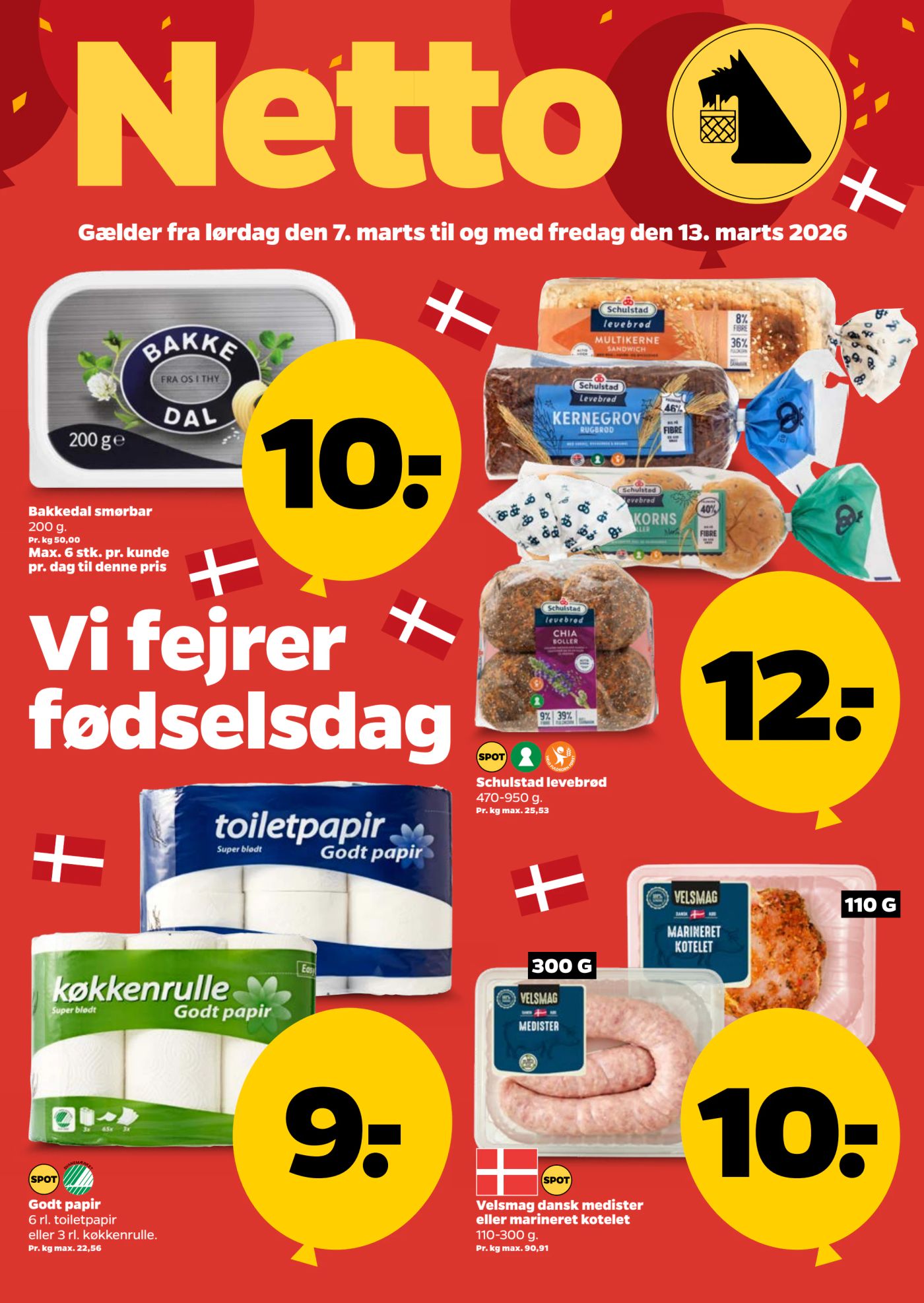 Netto tilbudsavis gyldig fra 07.03.2026 til 13.03.2026