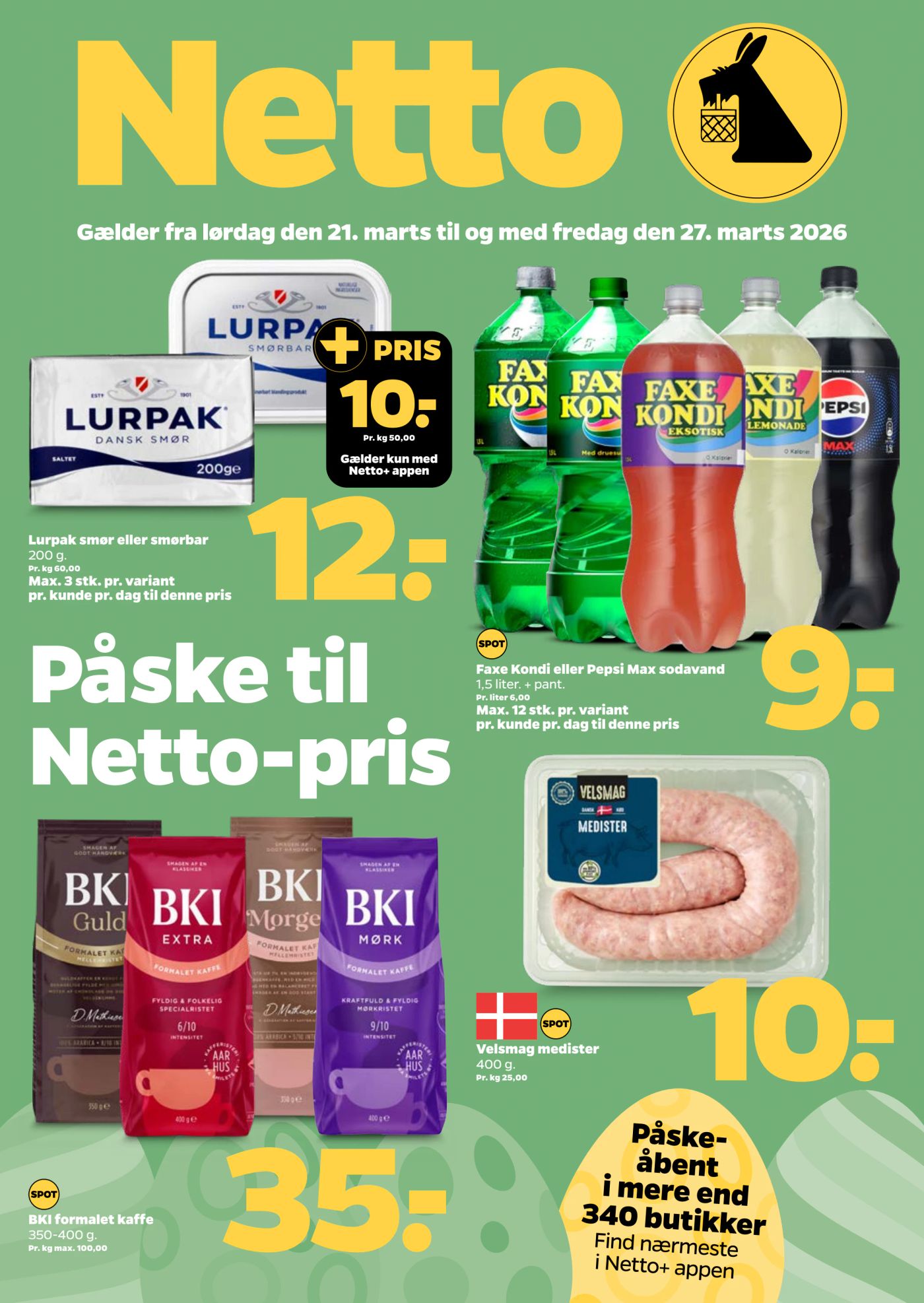 Netto tilbudsavis gyldig fra 21.03.2026 til 27.03.2026