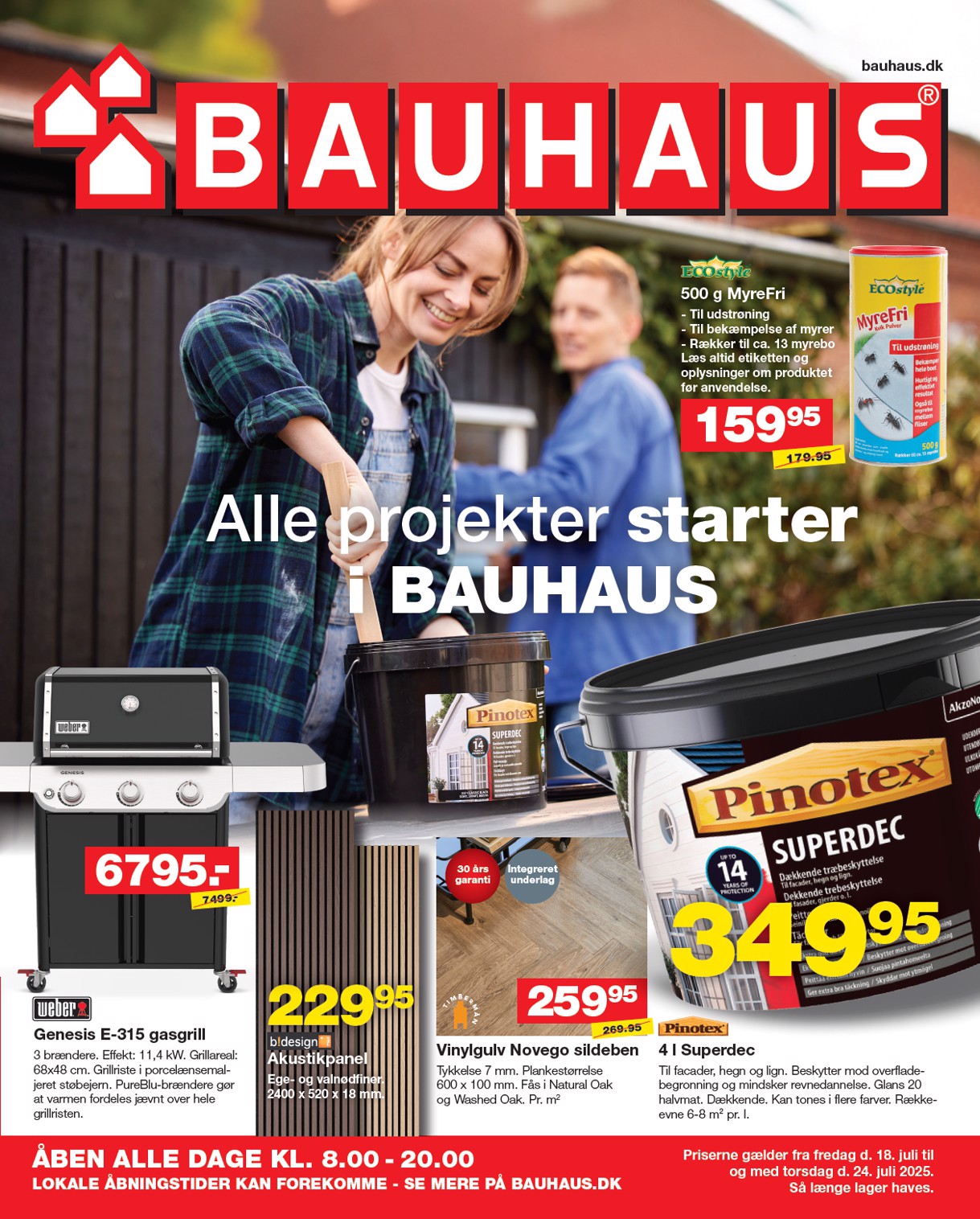 BAUHAUS tilbudsavis gyldig fra 18.07. til 24.07.