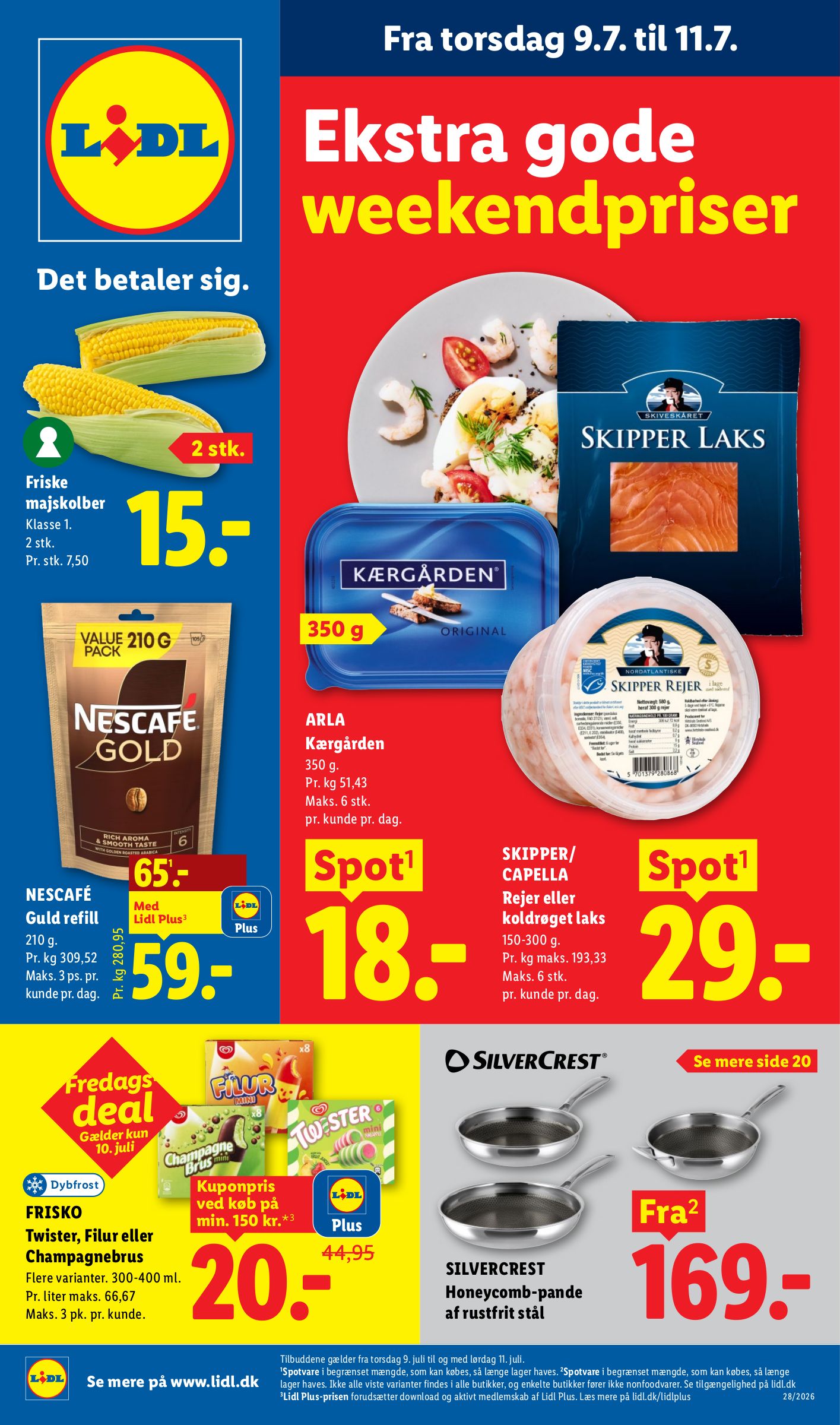 Aktuel Lidl tilbudsavis fra søndag, 05.07.2026 til lørdag, 11.07.2026