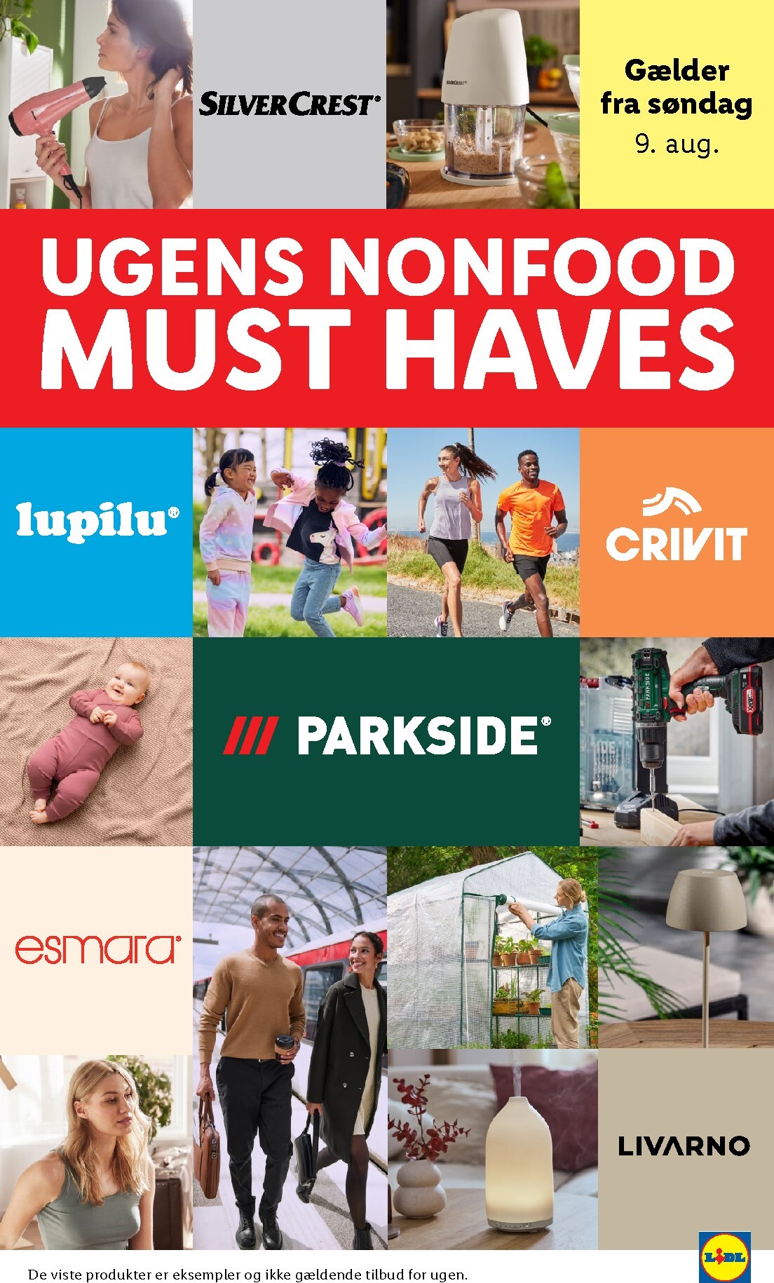 Aktuel Lidl - Ugens NonFood tilbudsavis fra søndag, 09.08.2026 til lørdag, 15.08.2026