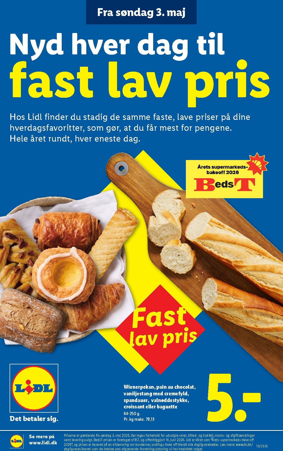 Aktuel Lidl - Fast lav pris i Lidl tilbudsavis fra søndag, 03.05.2026 til torsdag, 31.12.2026