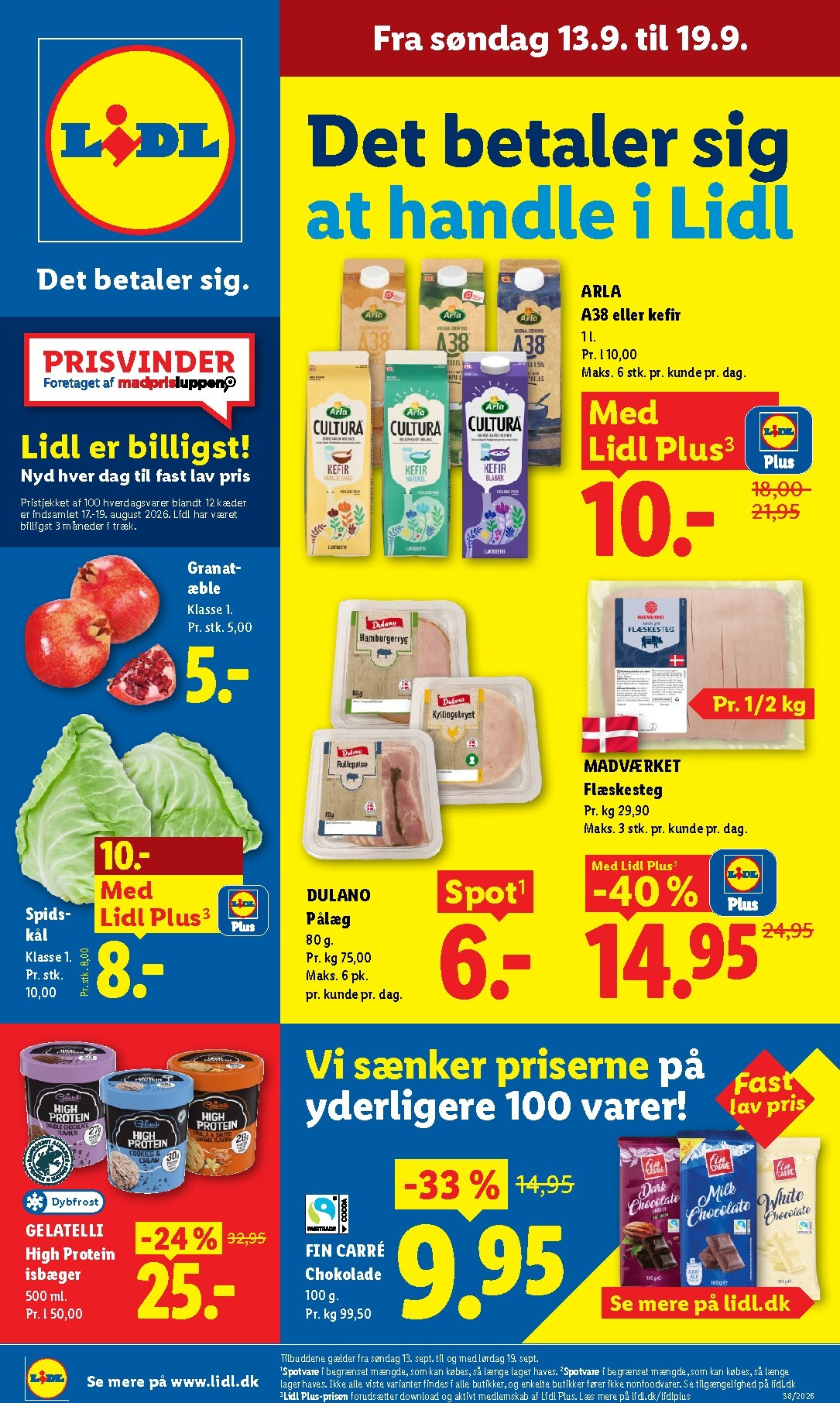 Aktuel Lidl tilbudsavis fra søndag, 13.09.2026 til lørdag, 19.09.2026