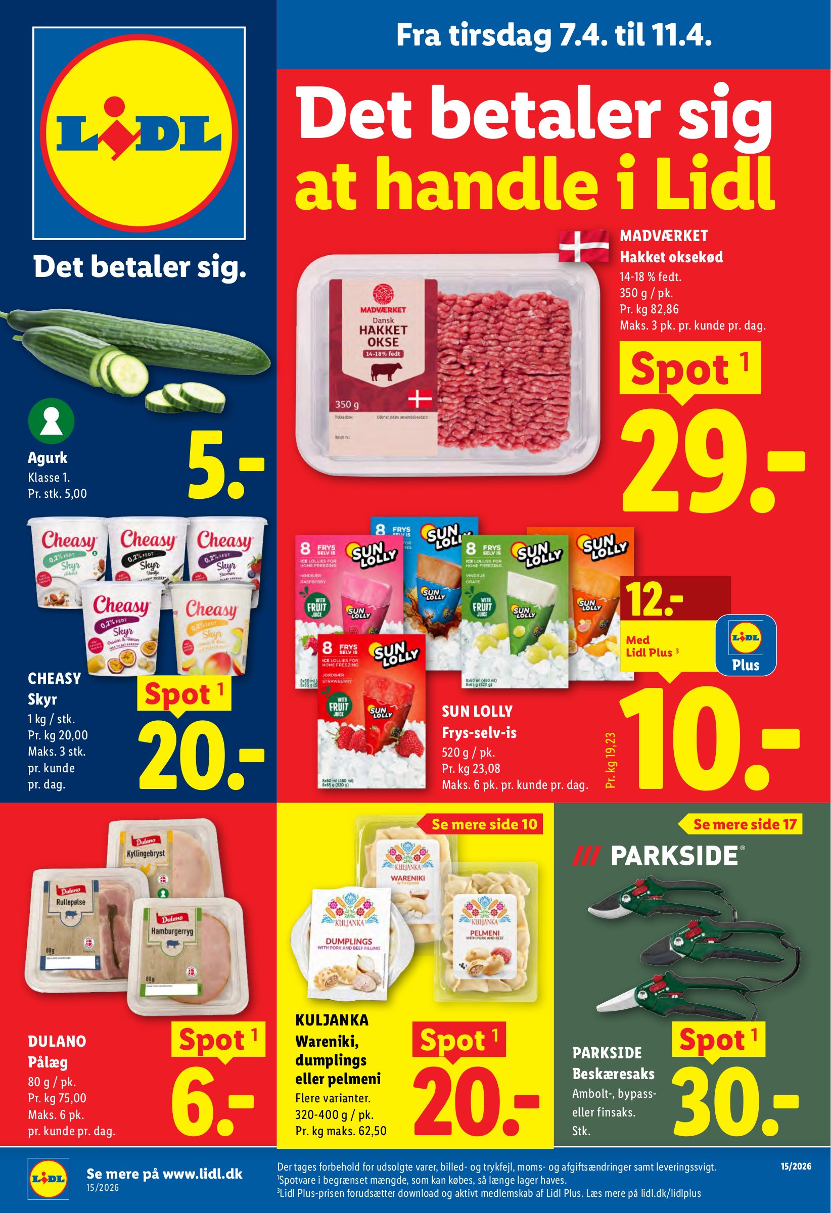 Lidl tilbudsavis gyldig fra 07.04.2026 til 11.04.2026
