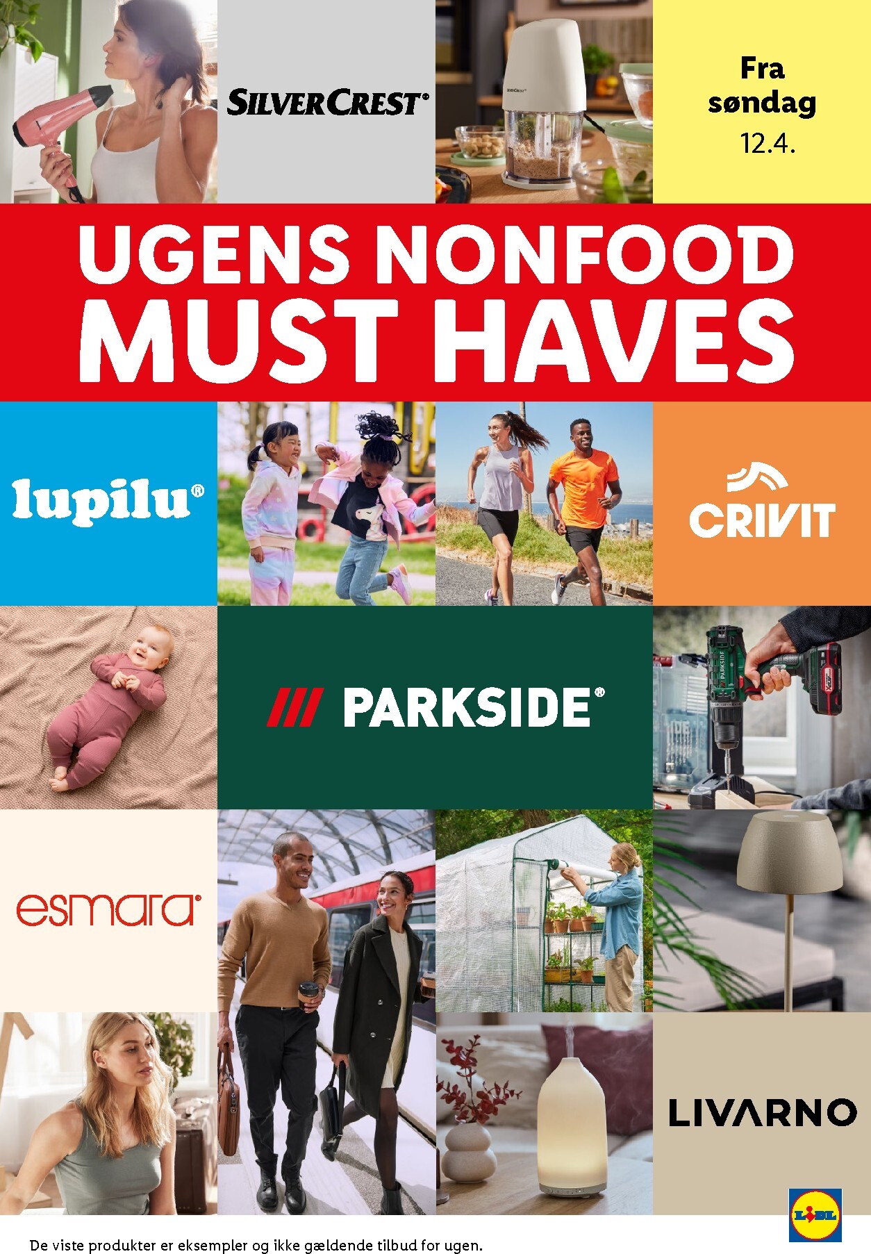 Aktuel Lidl - Ugens NonFood Must Haves katalog gyldig fra søndag 12.04.2026 til lørdag 18.04.2026