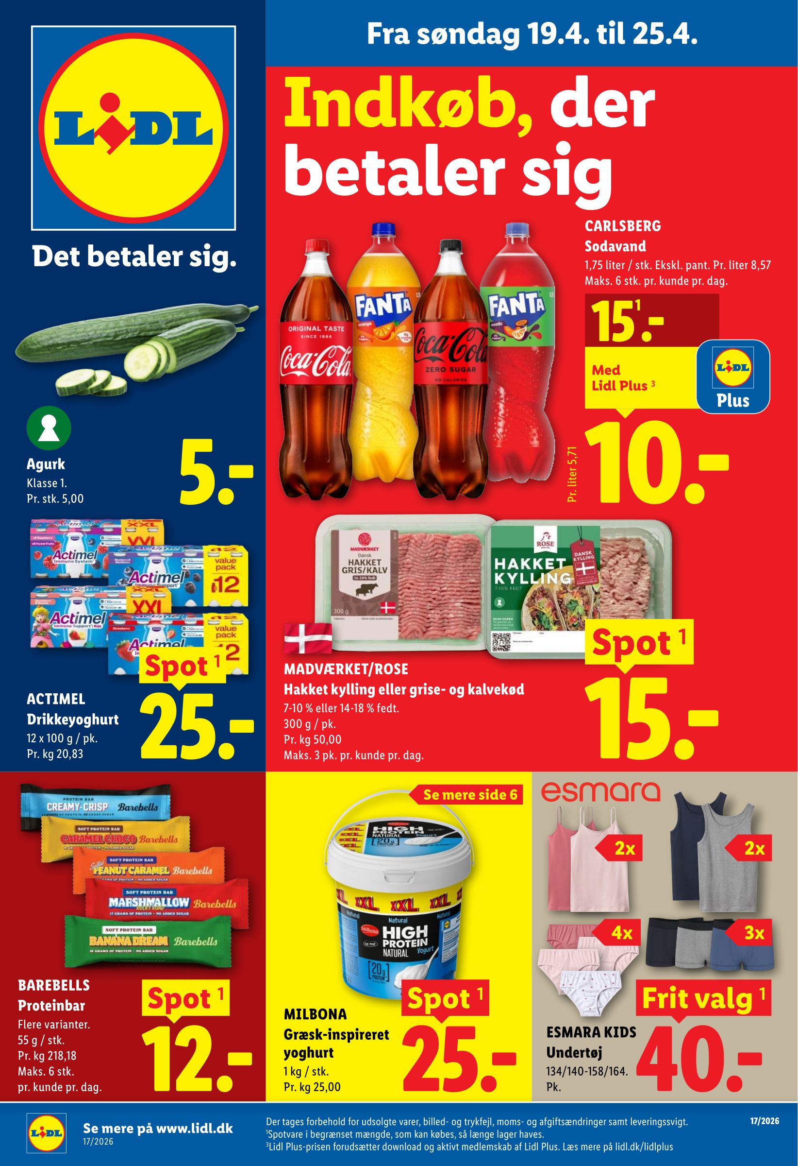 Aktuel Lidl katalog gyldig fra søndag 19.04.2026 til lørdag 25.04.2026