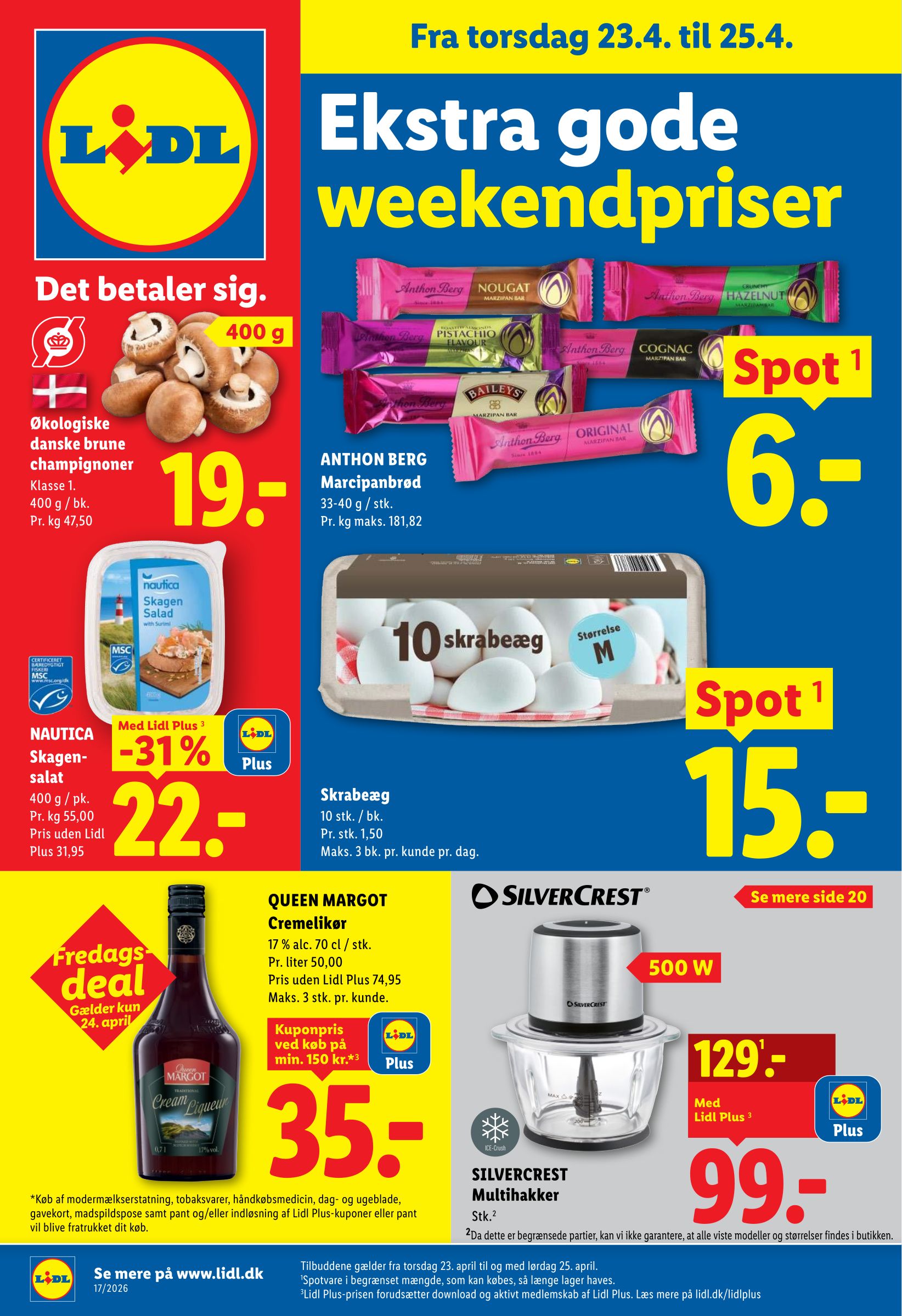 Aktuel Lidl katalog gyldig fra torsdag 23.04.2026 til lørdag 25.04.2026