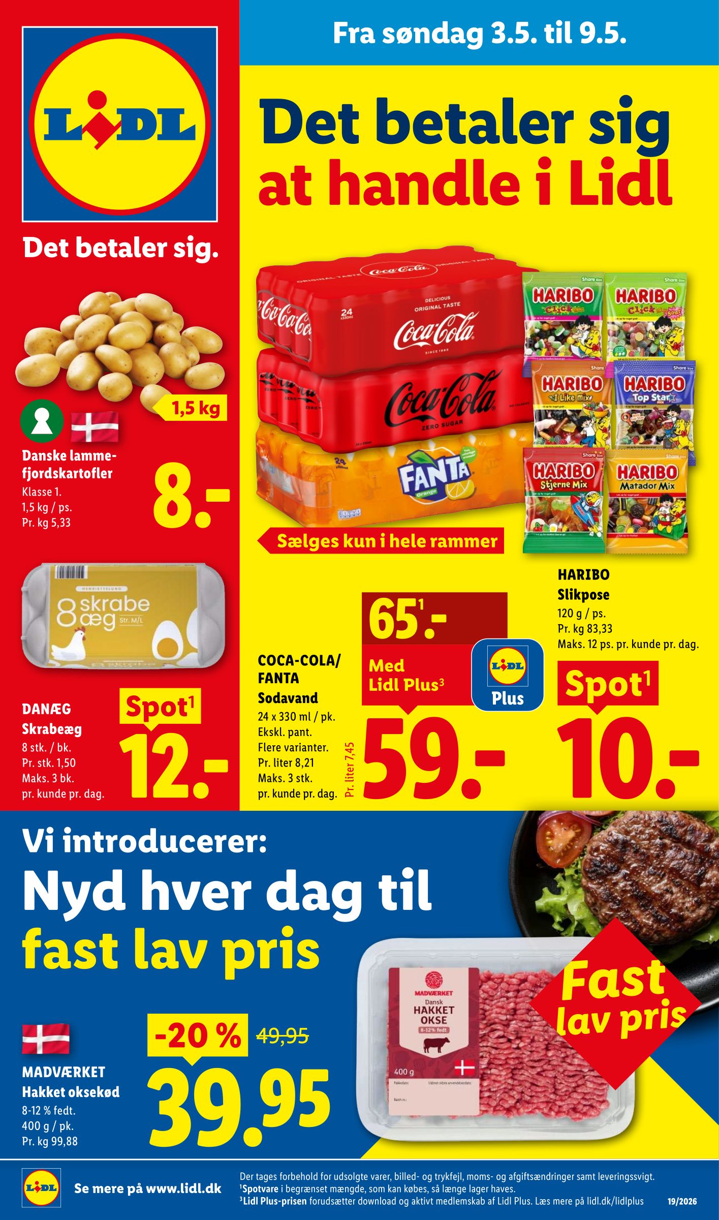 Lidl flyer til næste uge fra søndag 03.05.2026 til lørdag 09.05.2026