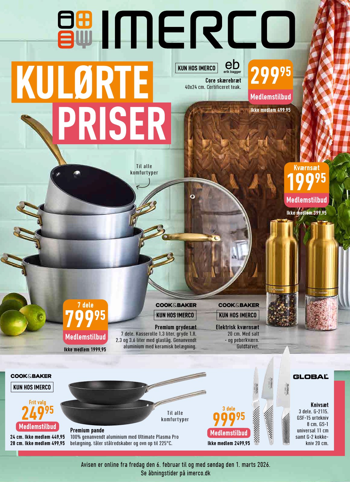 Imerco - Kulørte Priser tilbudsavis gyldig fra 06.02.2026 til 01.03.2026