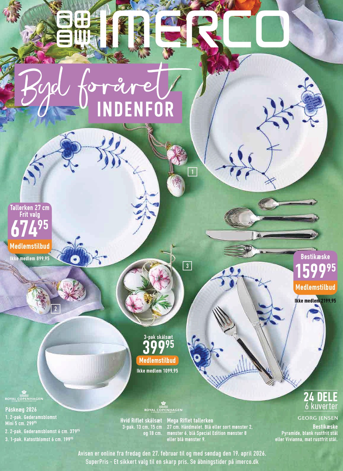 Imerco - Forår tilbudsavis gyldig fra 27.02.2026 til 19.04.2026