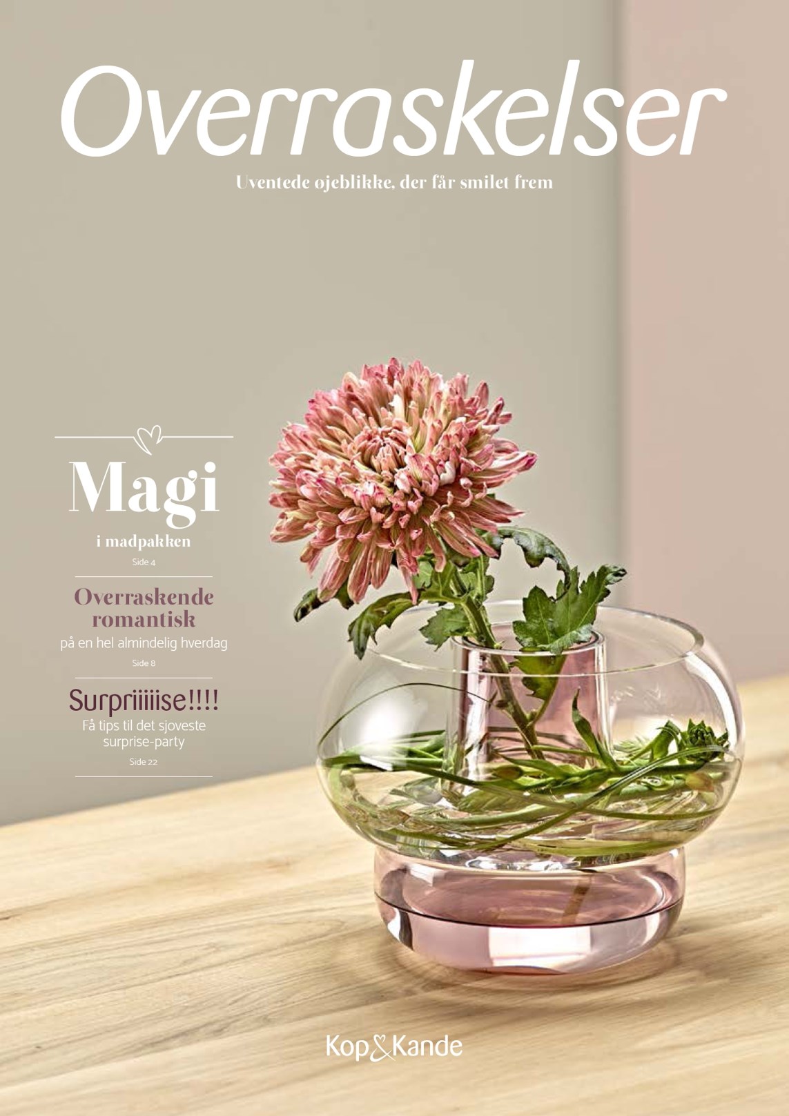 Kop&Kande - Overraskelser - Uventede øjeblikke tilbudsavis gyldig fra 03.04.2026 til 31.08.2026