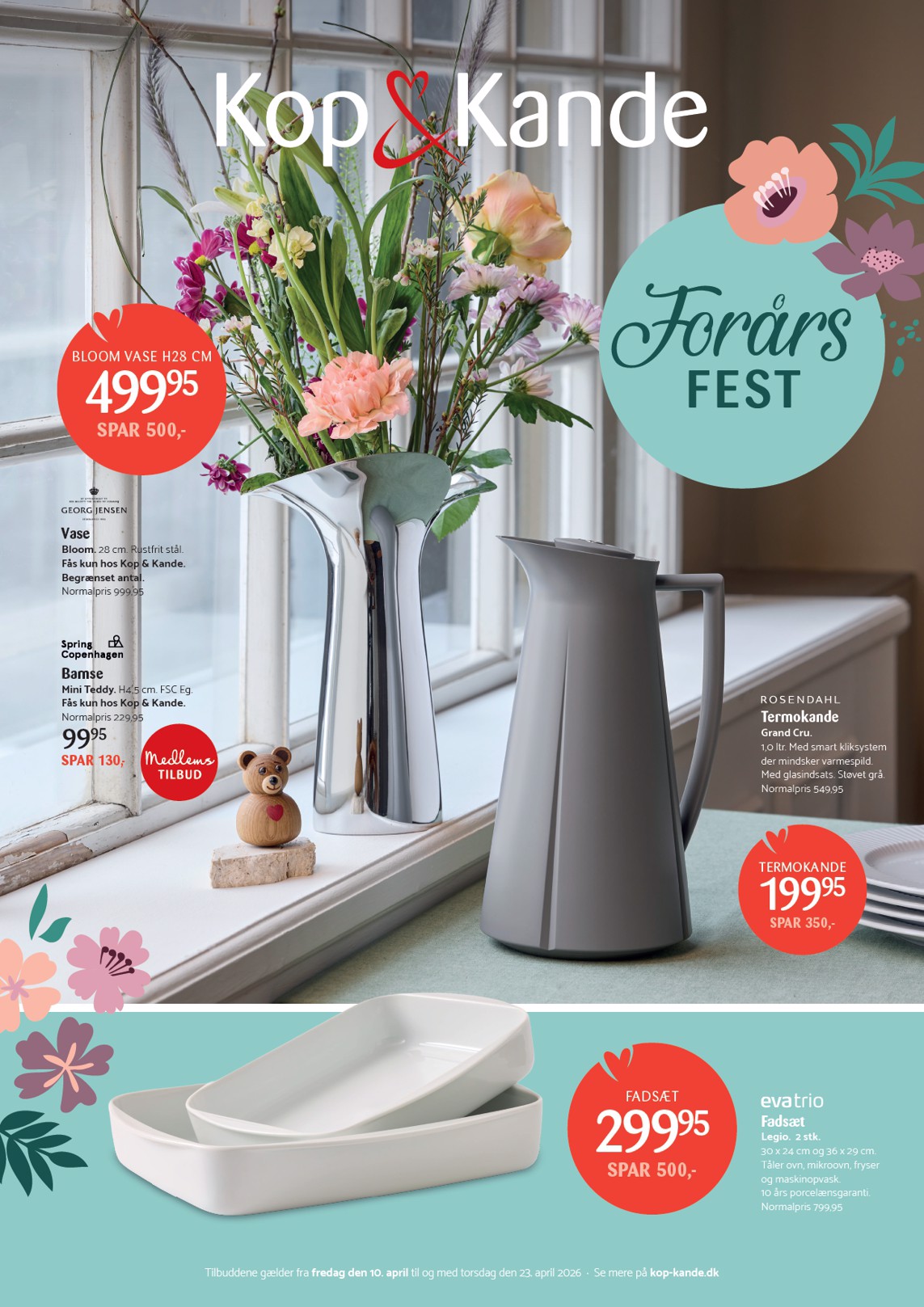 Aktuel Kop&Kande - Forårsfest katalog gyldig fra fredag 10.04.2026 til torsdag 30.04.2026