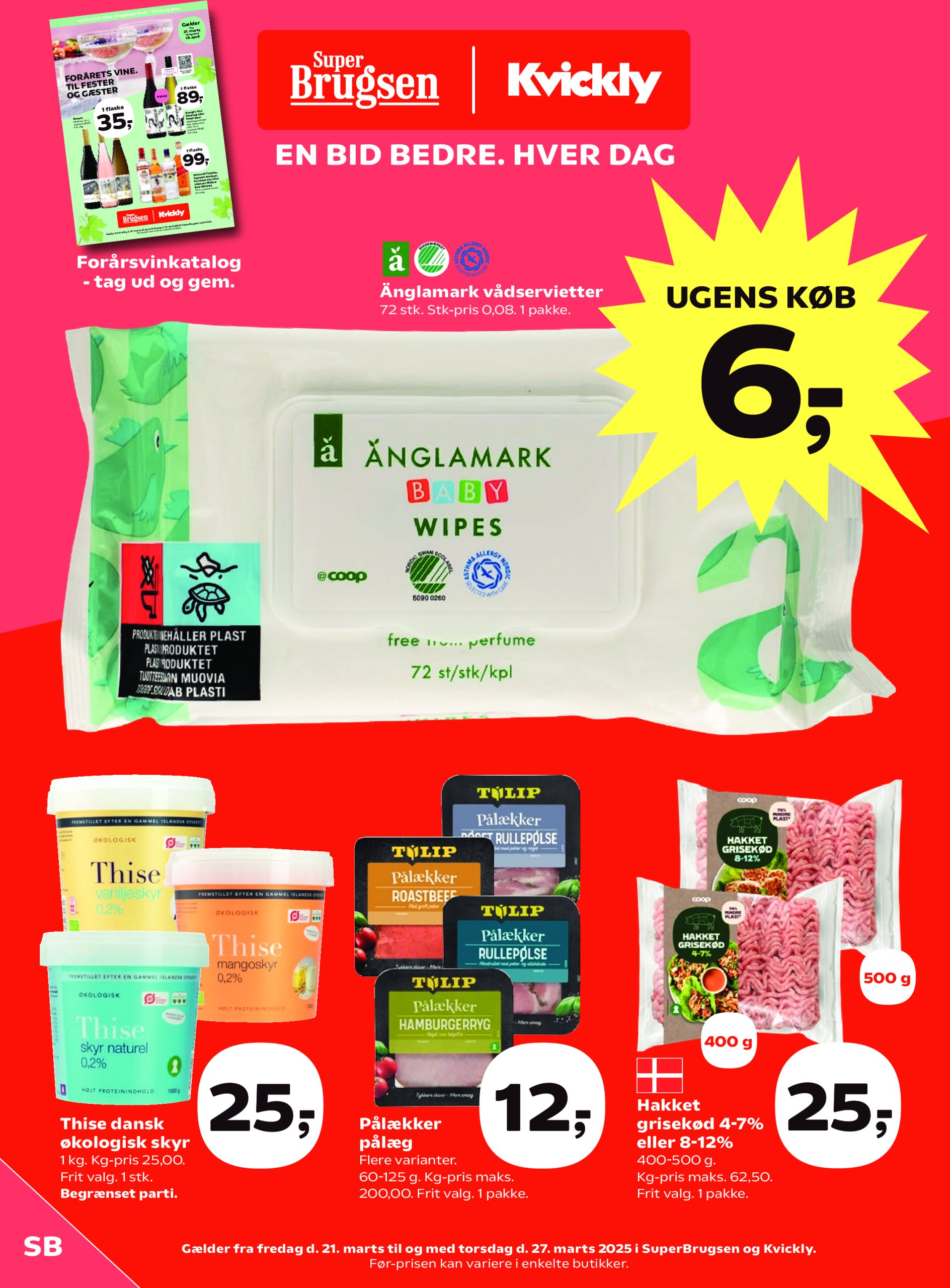 COOP - Super Brugsen tilbudsavis gyldig fra 21.03. - 27.03.