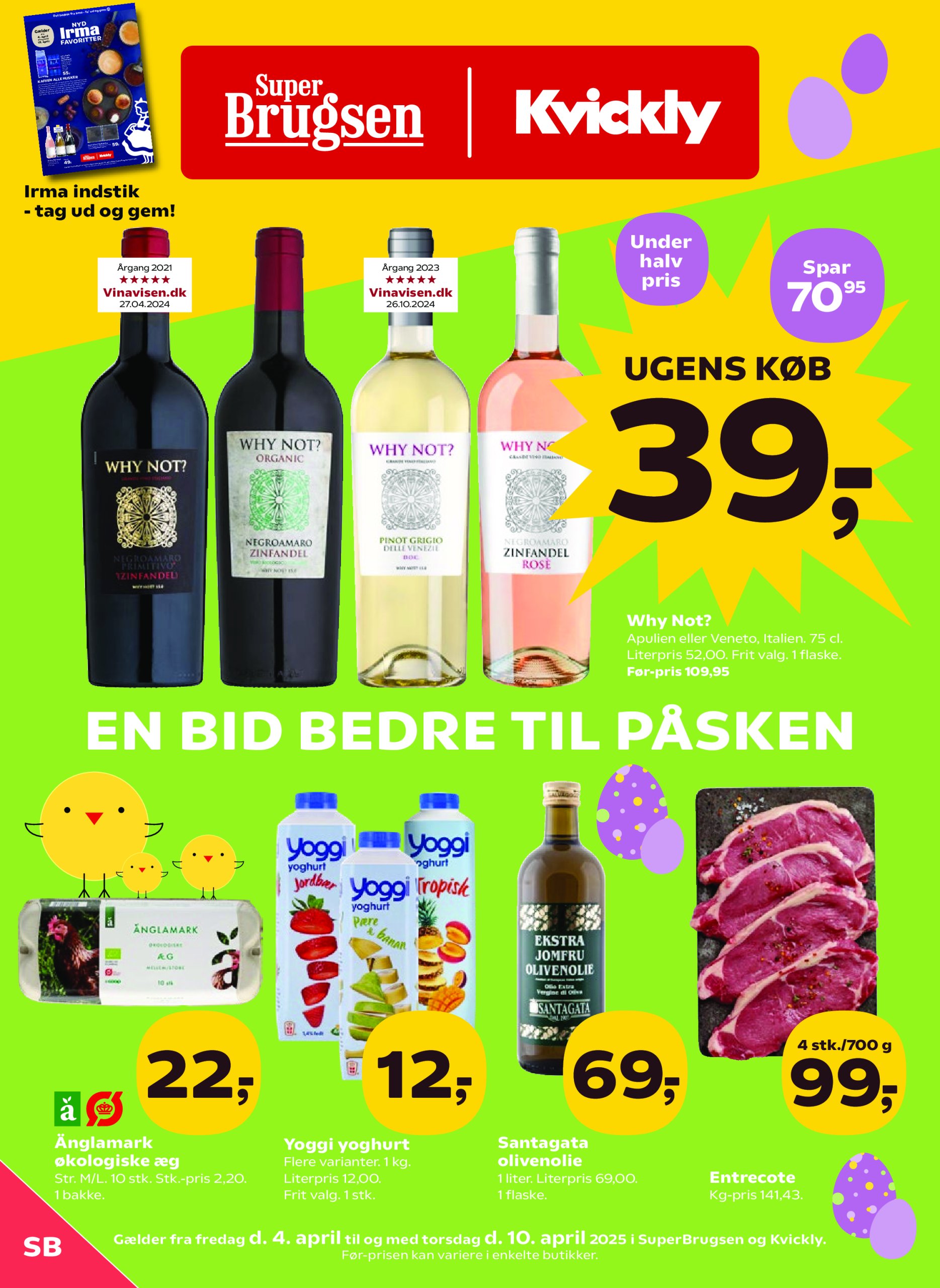 COOP - Super Brugsen tilbudsavis gyldig fra 04.04. - 10.04.