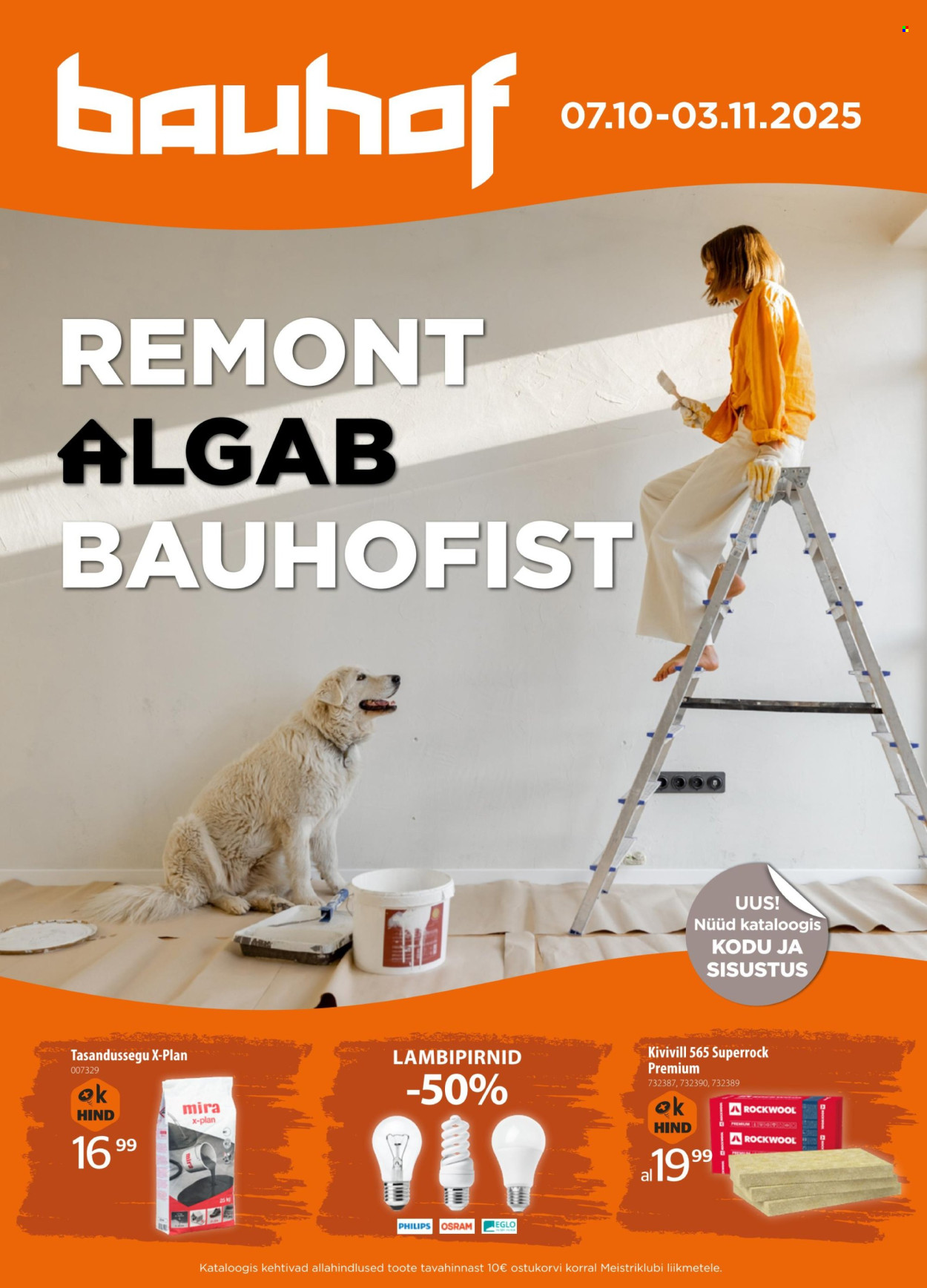 Bauhof kliendileht - BAUHOF kliendileht (7.10 - 3.11.2025)