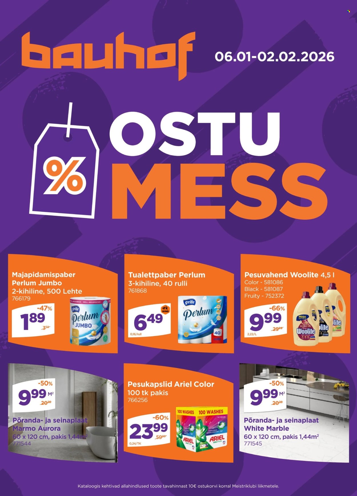 Bauhof kliendileht (6.01 - 2.02.2026)