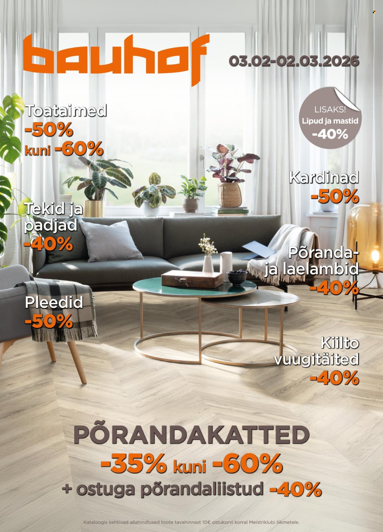 Bauhof kliendileht (3.02 - 2.03.2026)