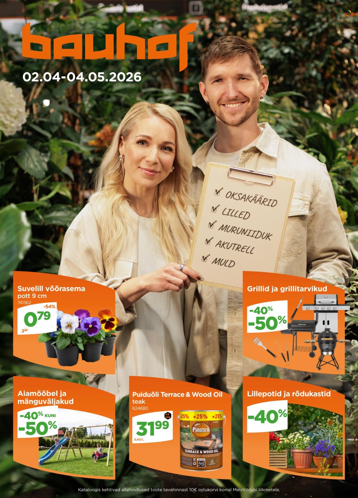 Bauhof kliendileht - Kataloogipakkumised (2.04 - 4.05.2026)
