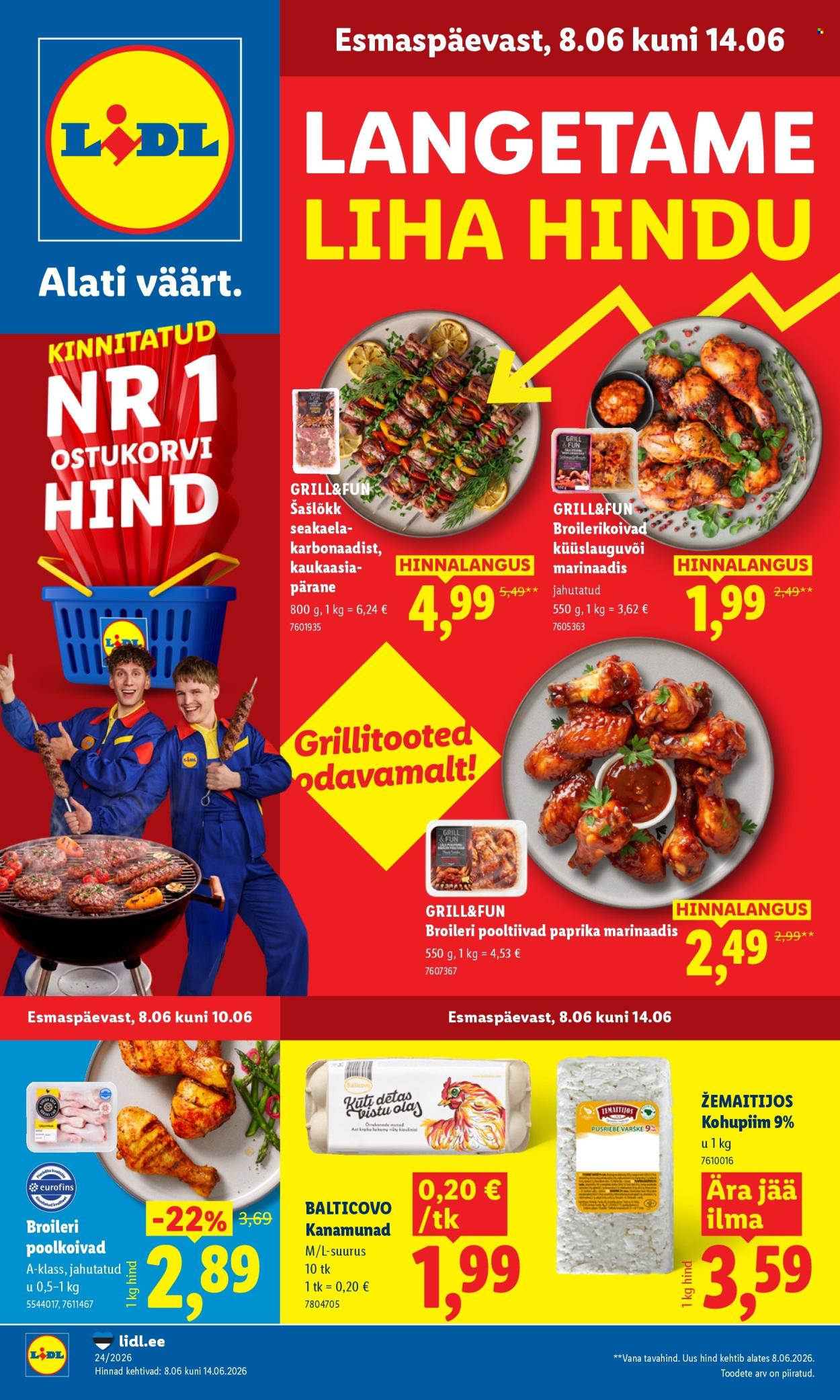Lidl kliendileht (8.06 - 14.06.2026)