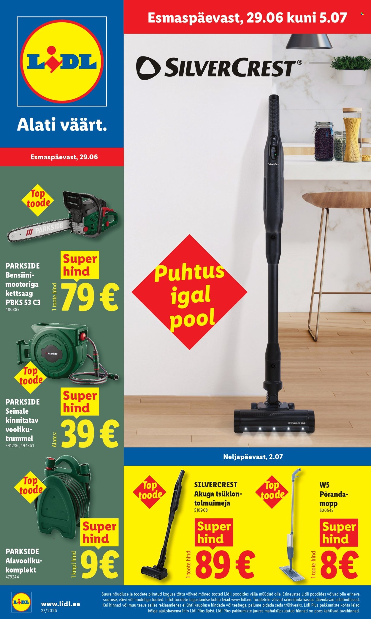Lidl kliendileht (29.06 - 5.07.2026)