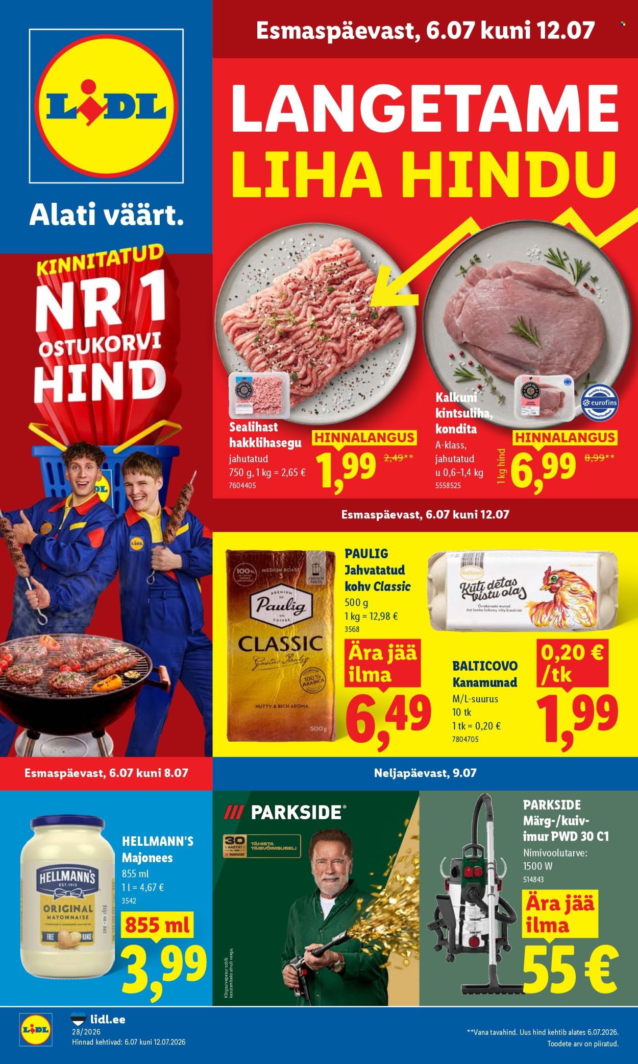 Lidl kliendileht (6.07 - 12.07.2026)