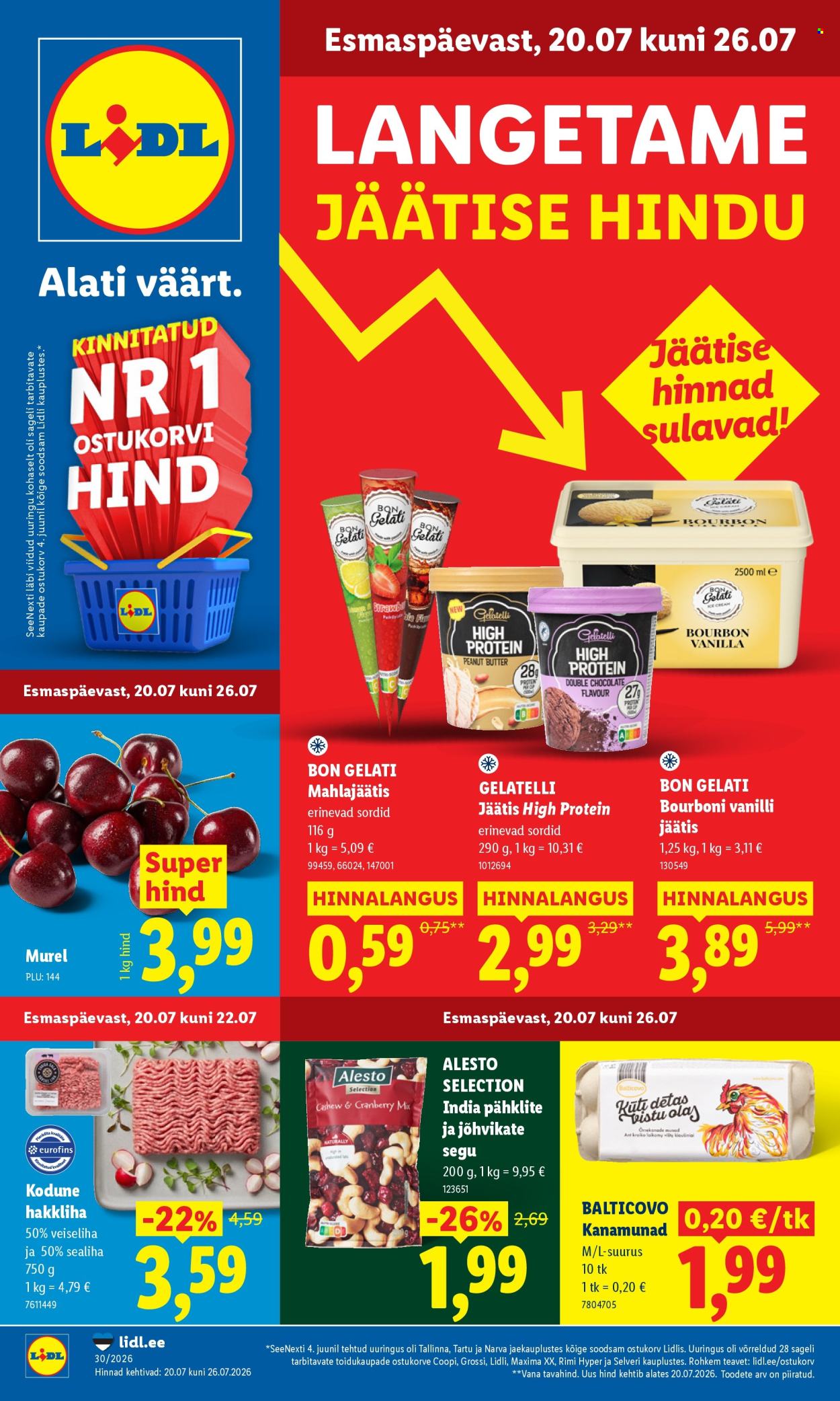 Lidl kliendileht (20.07 - 26.07.2026)