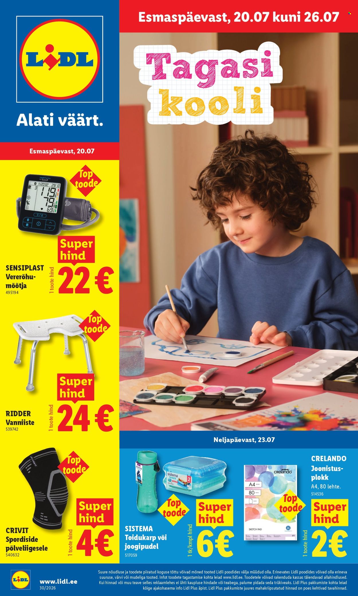Lidl kliendileht (20.07 - 26.07.2026)