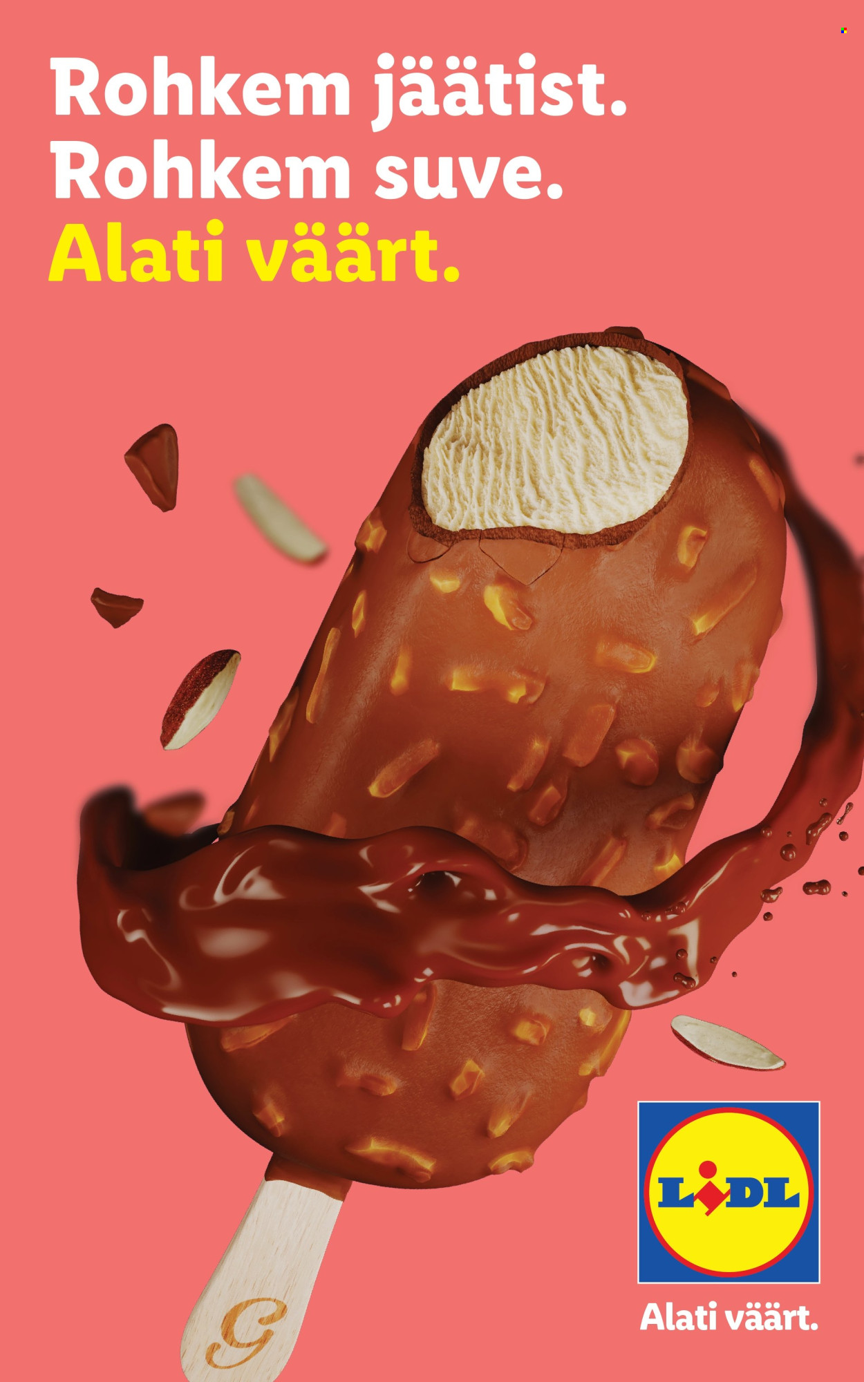 Lidl kliendileht - Rohkem jäätist. Rohkem suve.