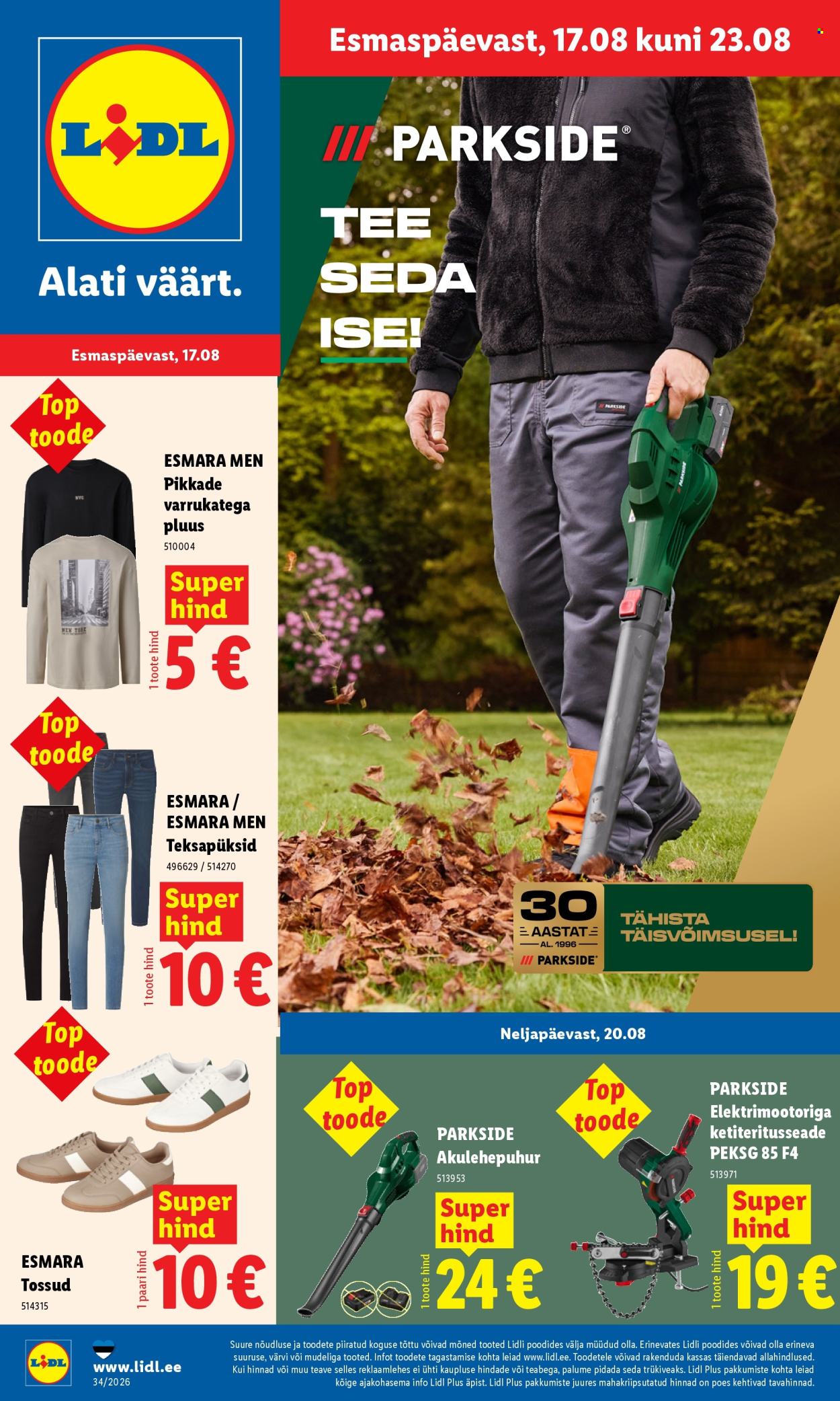 Lidl kliendileht (17.08 - 23.08.2026)