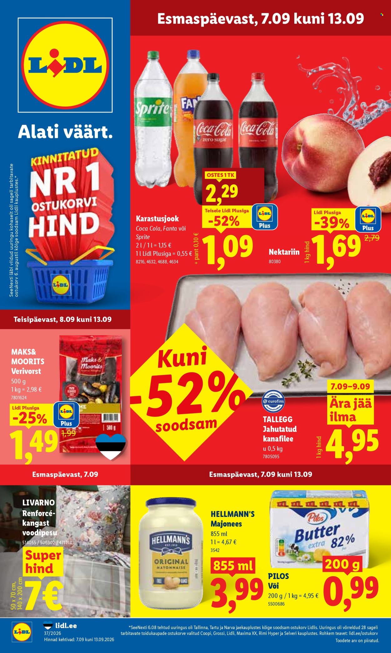 Lidl kliendileht (7.09 - 13.09.2026)