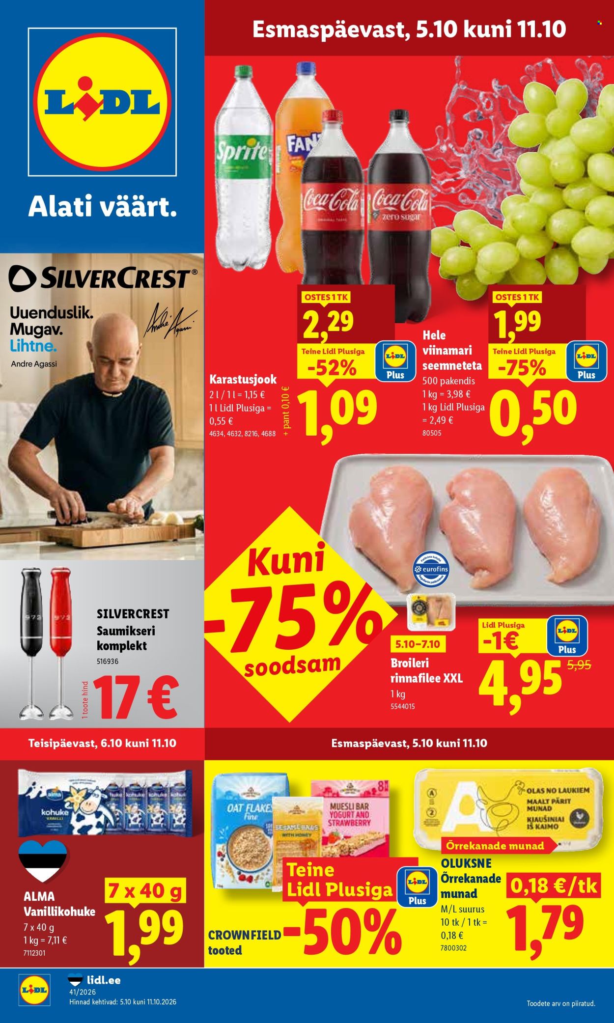 Lidl kliendileht (5.10 - 11.10.2026)