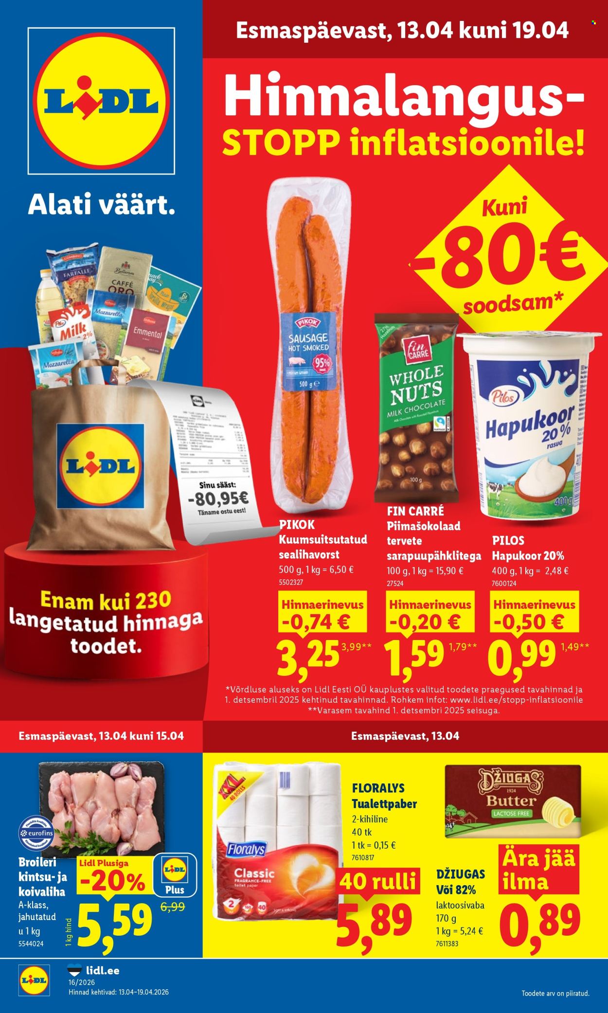 Lidl kliendileht - Kliendileht (13.04 - 19.04.2026)