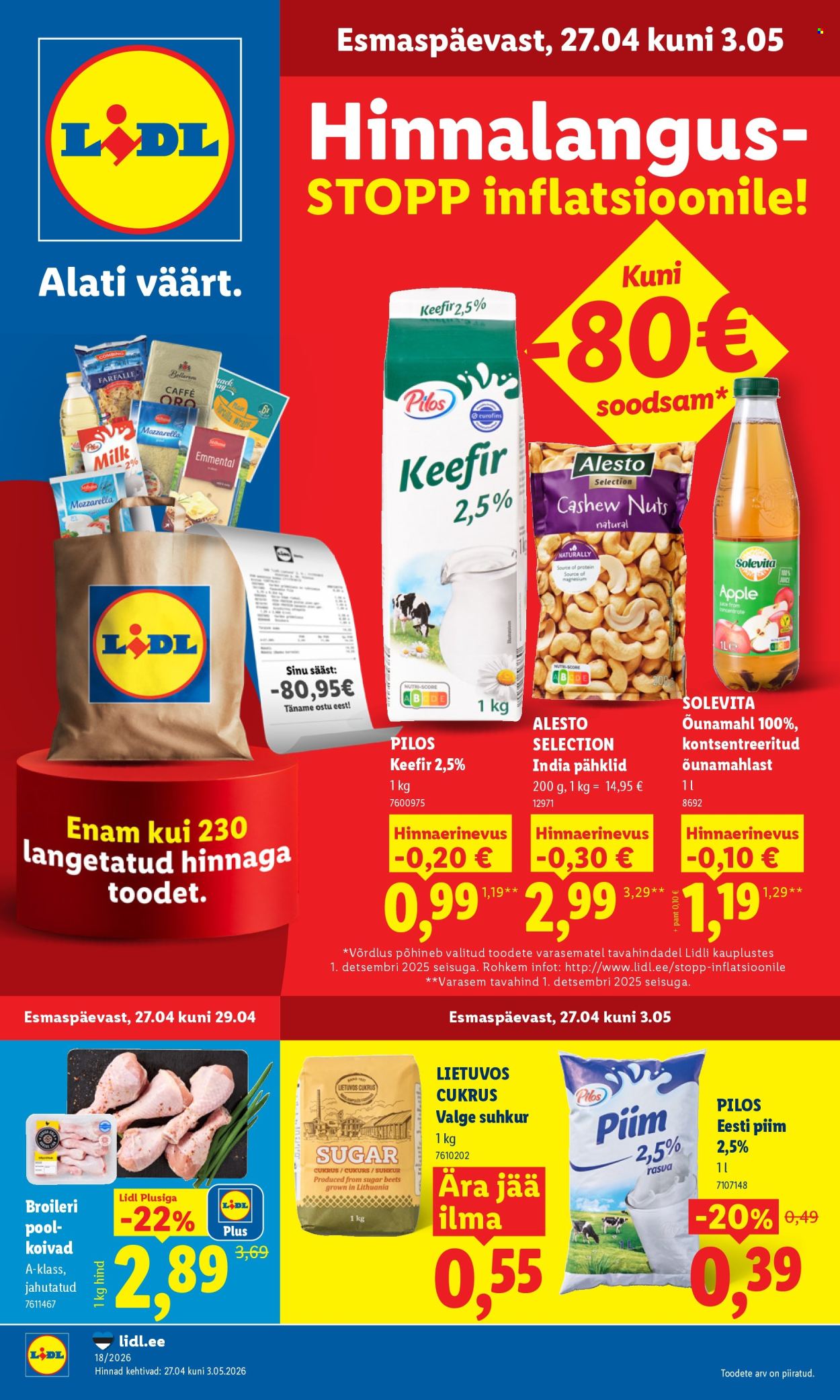 Lidl kliendileht - Kliendileht (27.04 - 3.05.2026)
