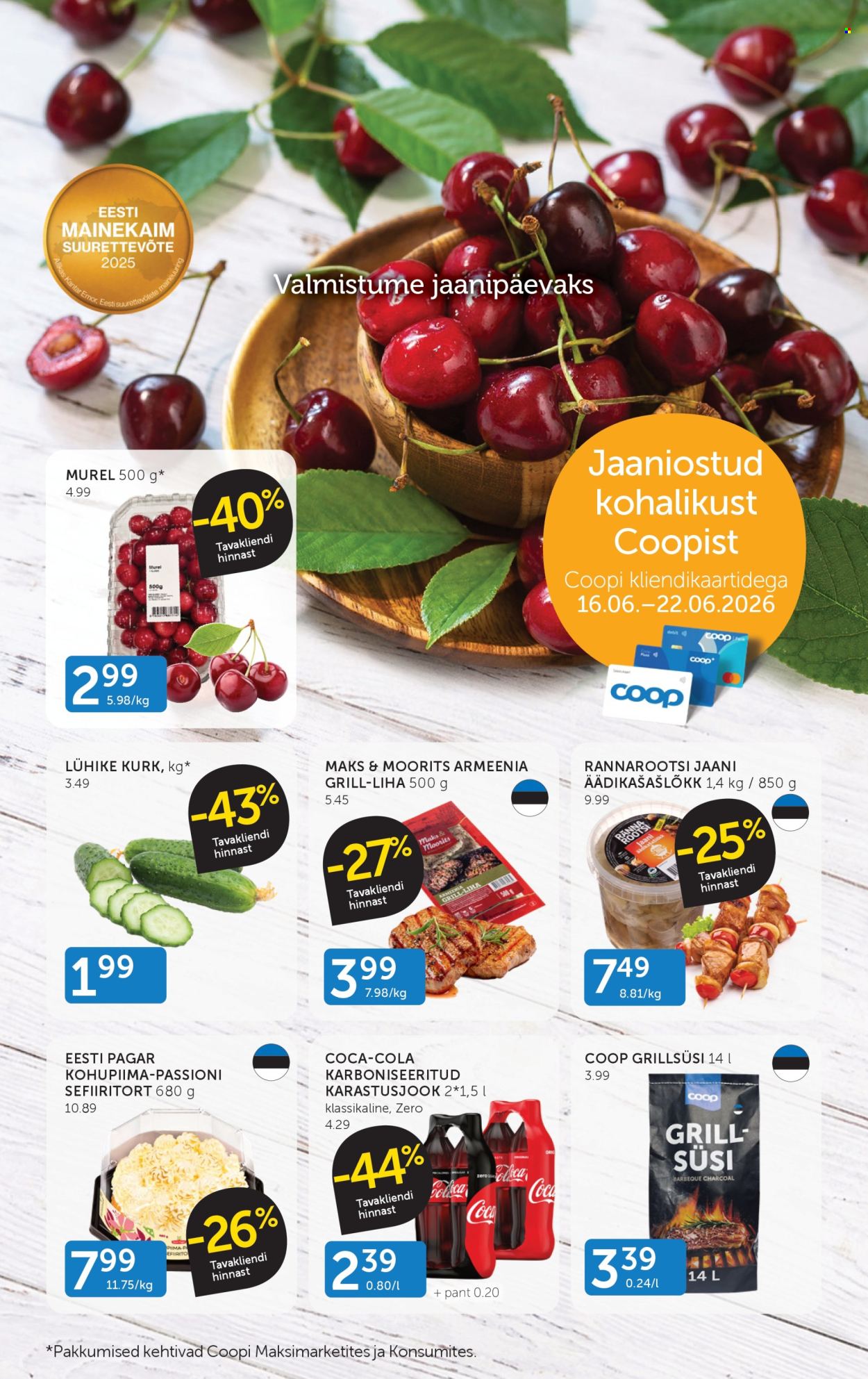 Coop kliendileht (16.06 - 22.06.2026)