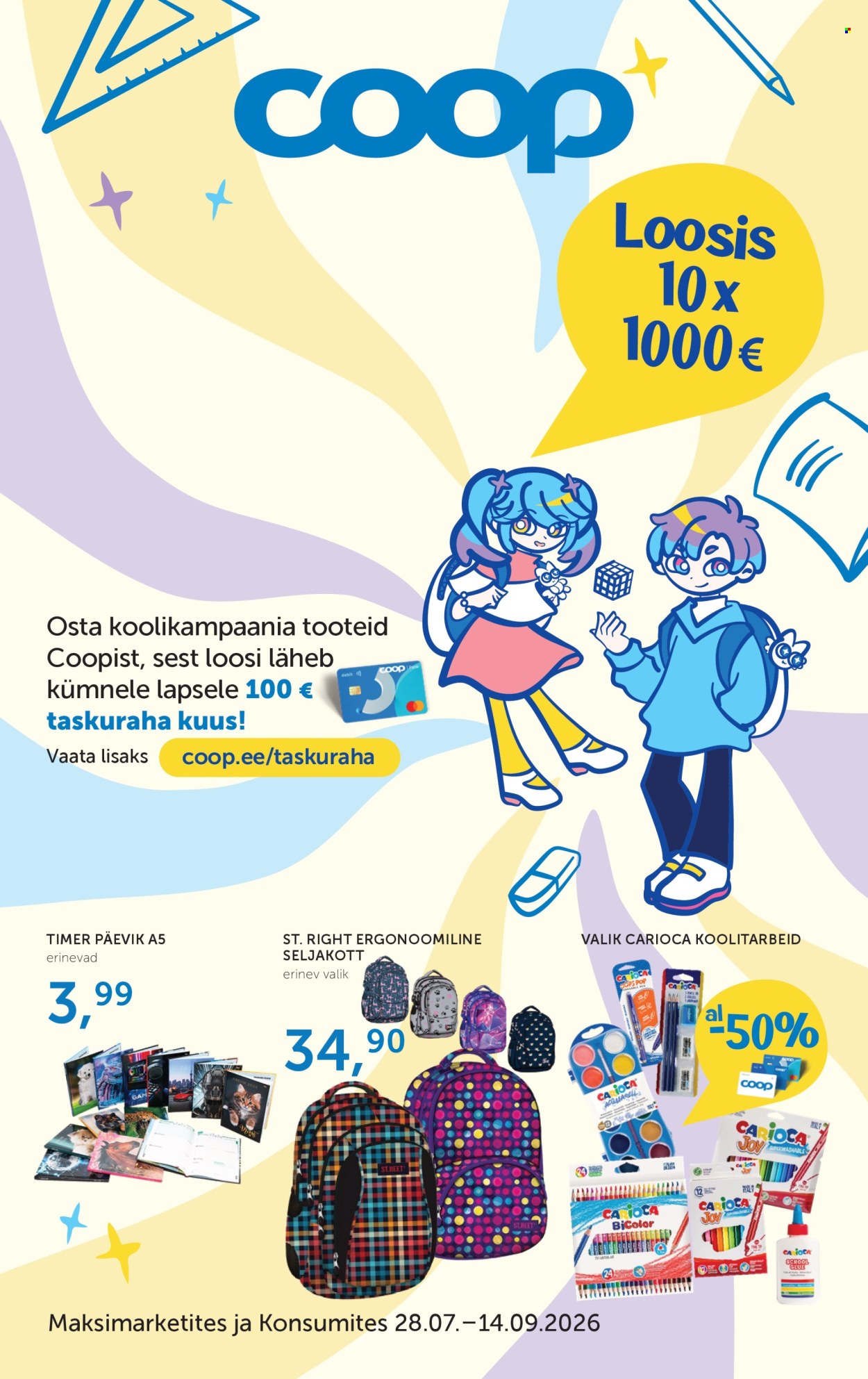Coop kliendileht (28.07 - 14.09.2026)