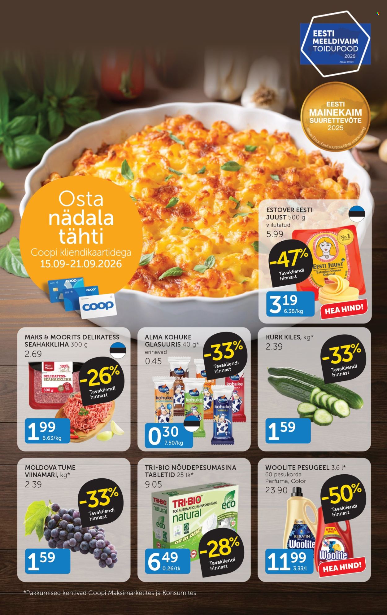 Coop kliendileht (15.09 - 21.09.2026)