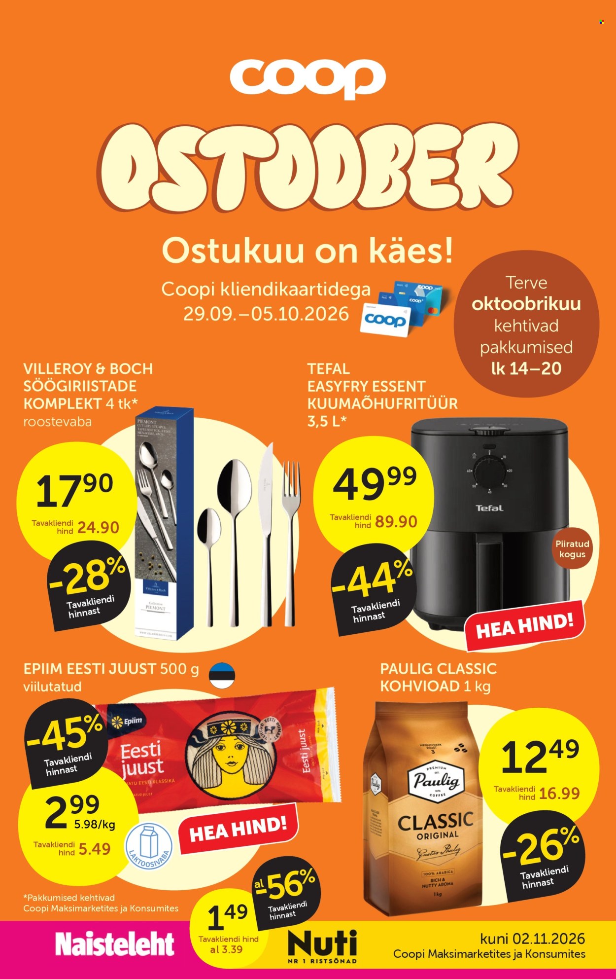 Coop kliendileht (29.09 - 5.10.2026)