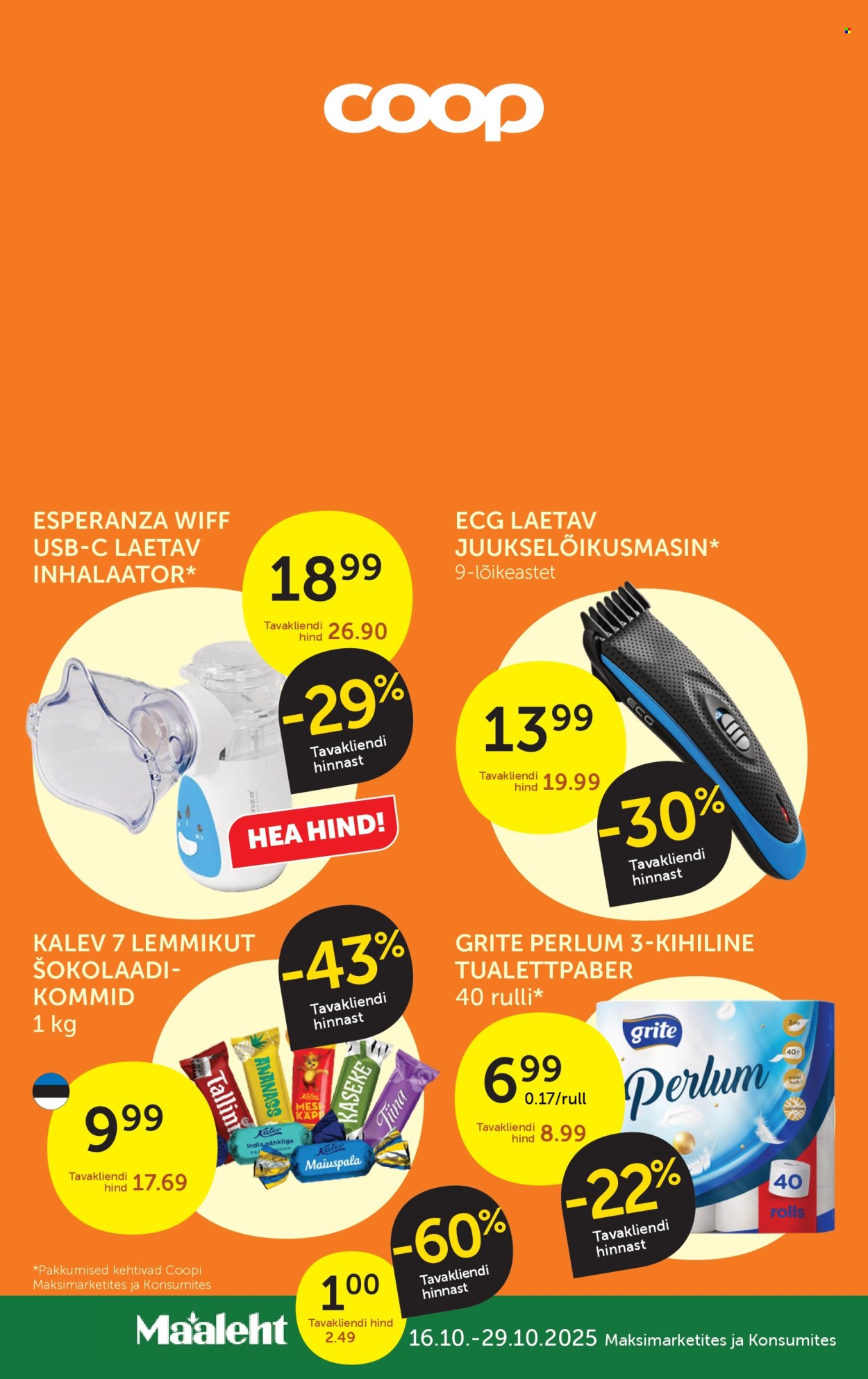 Coop kliendileht (14.10 - 20.10.2025)