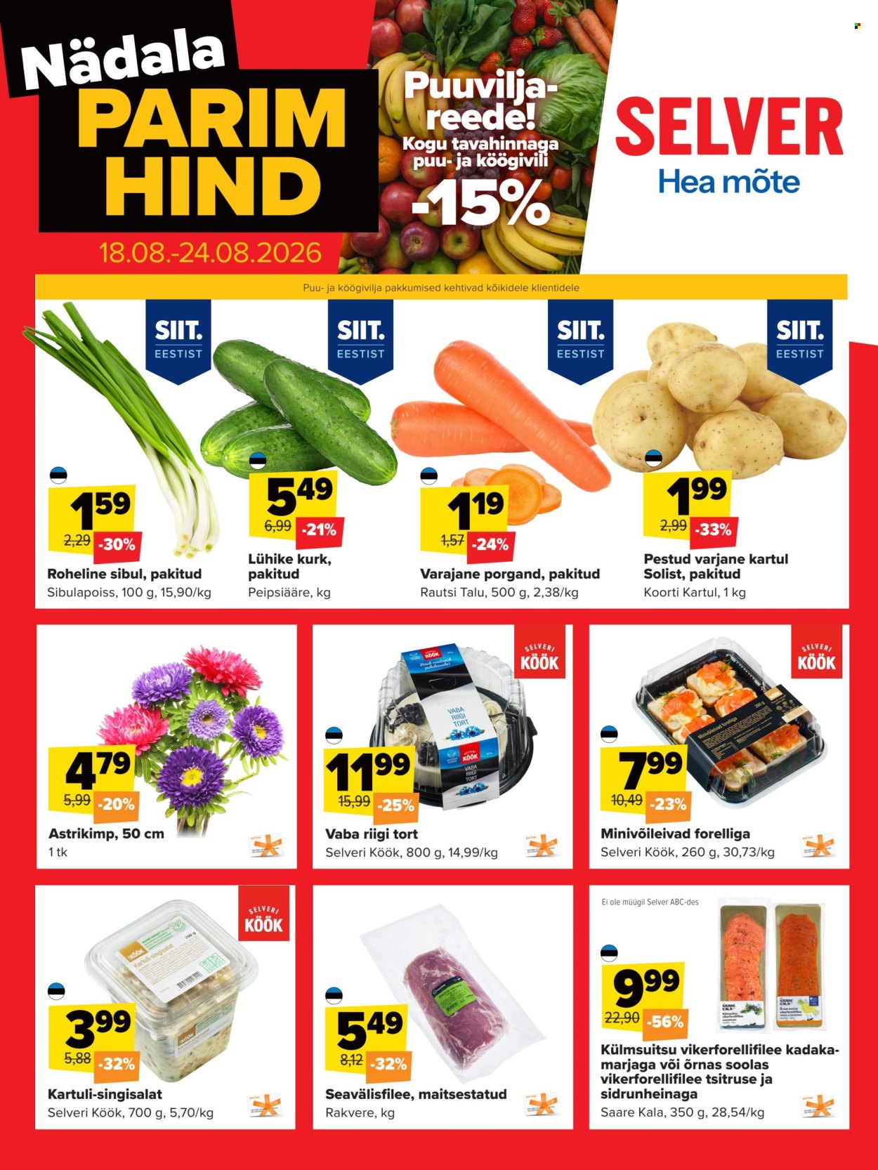 Selver kliendileht (18.08 - 24.08.2026)