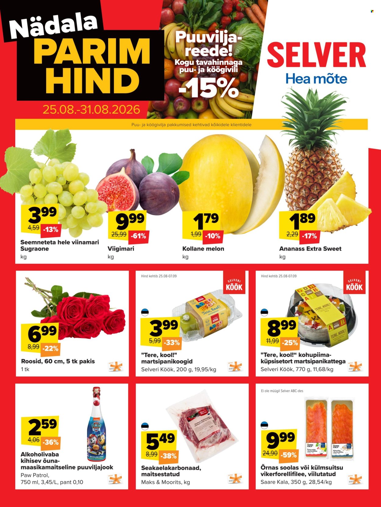 Selver kliendileht (25.08 - 31.08.2026)