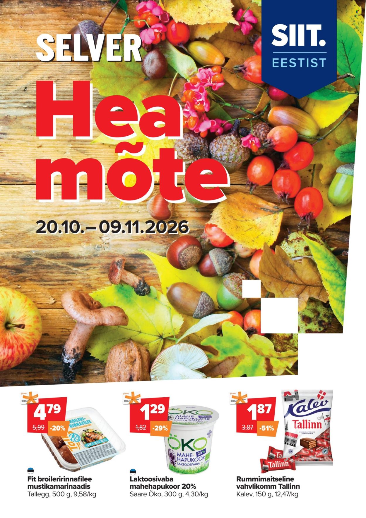 Selver kliendileht (20.10 - 9.11.2026)