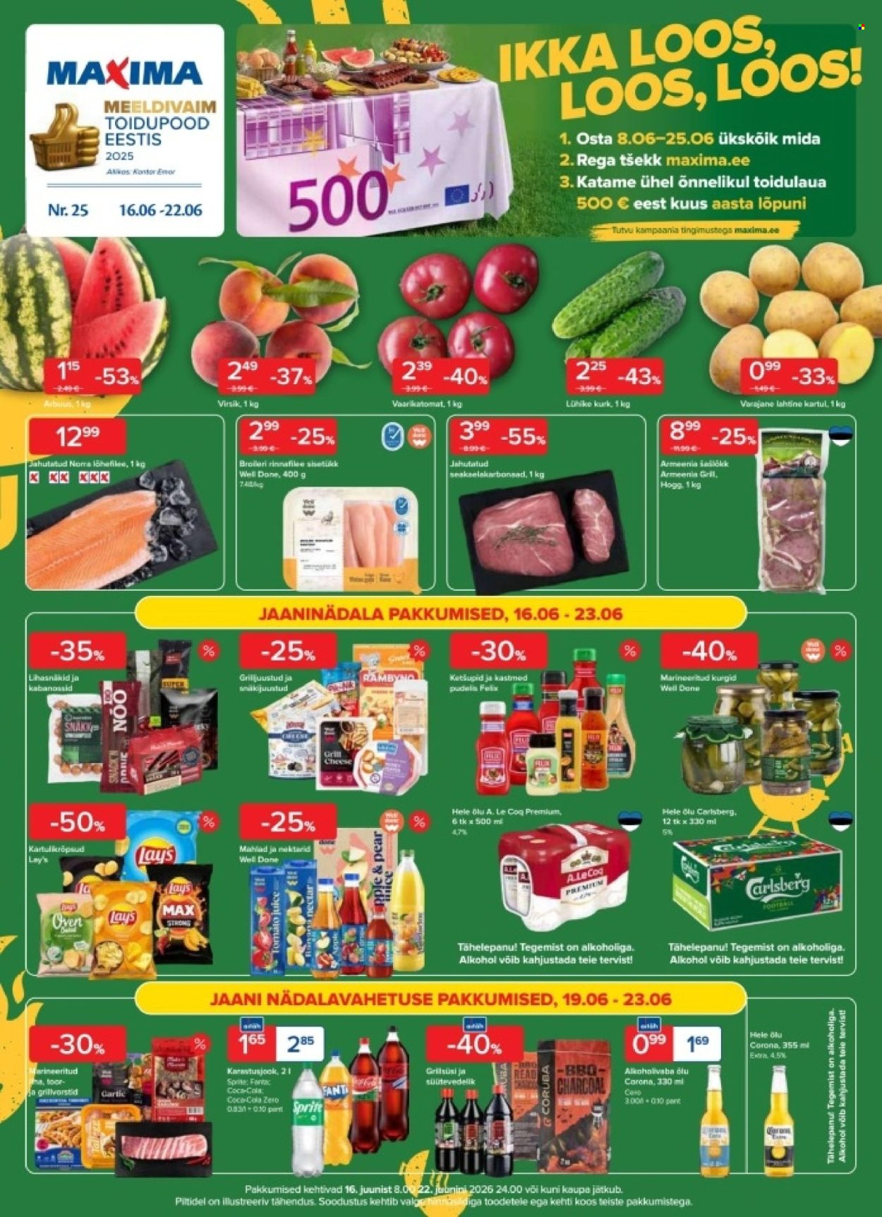 Maxima kliendileht (16.06 - 22.06.2026)